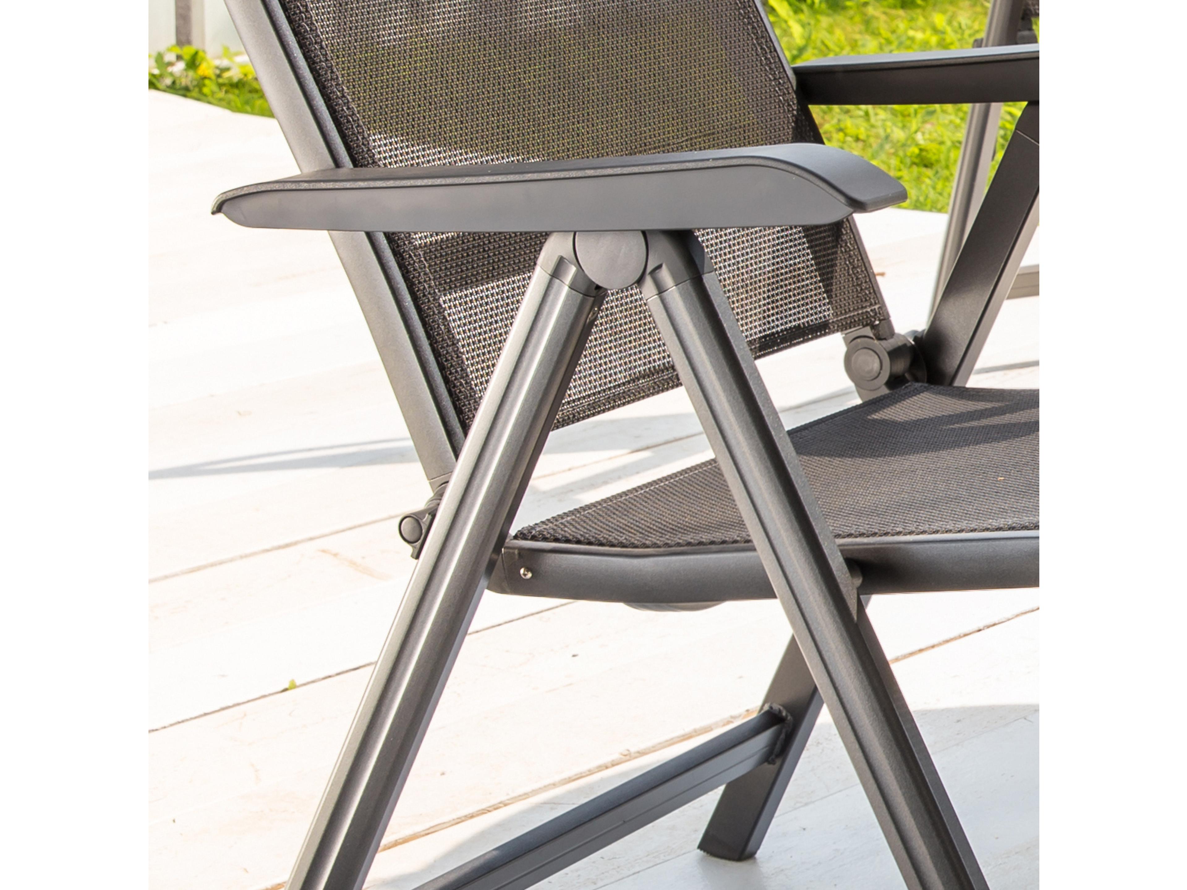 Kettler Basic Plus Grey Grey Aluminum Dining Set