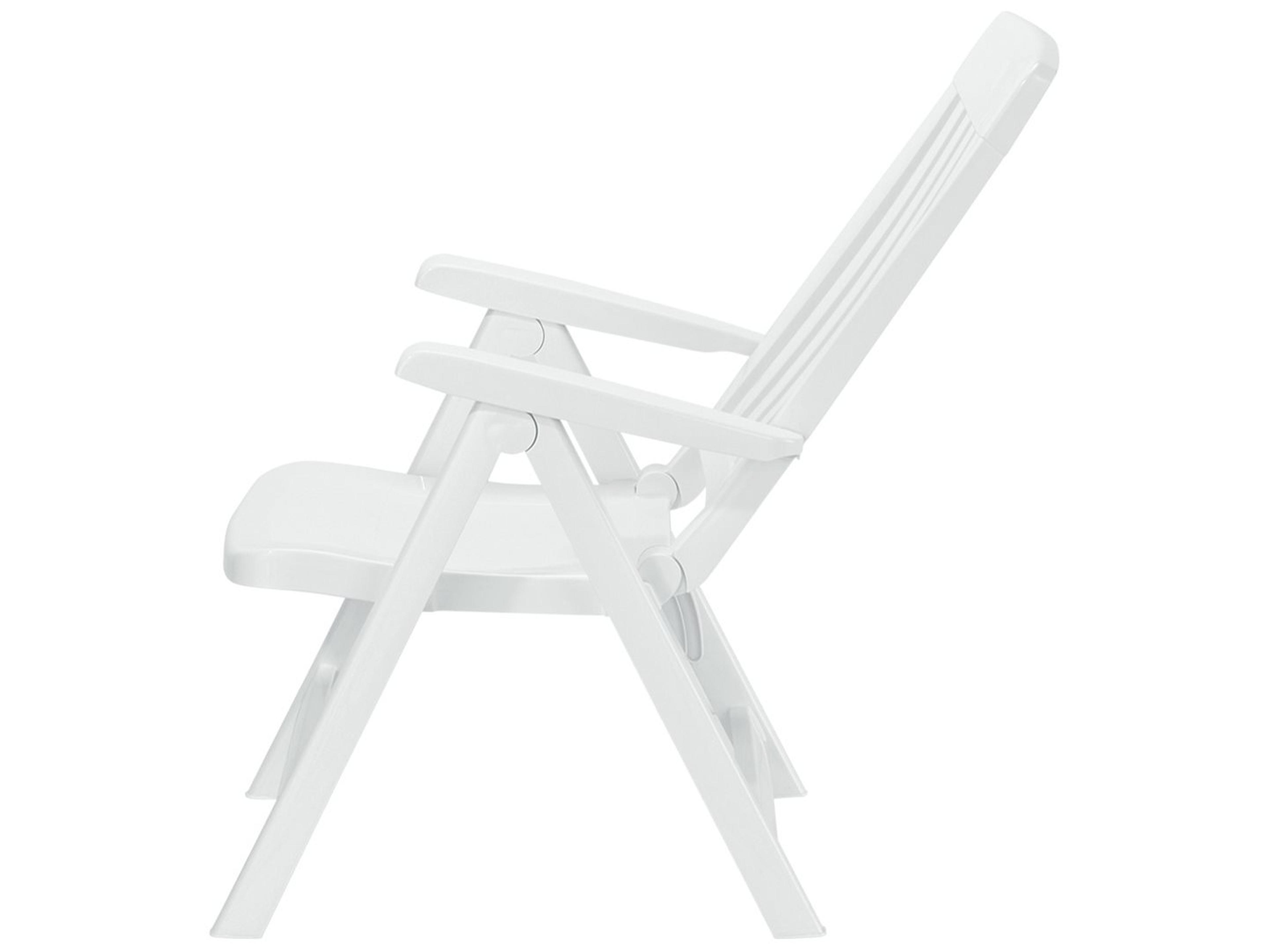 Kettler Sieger Resin Multi-Position Outdoor Patio Lounge Chair