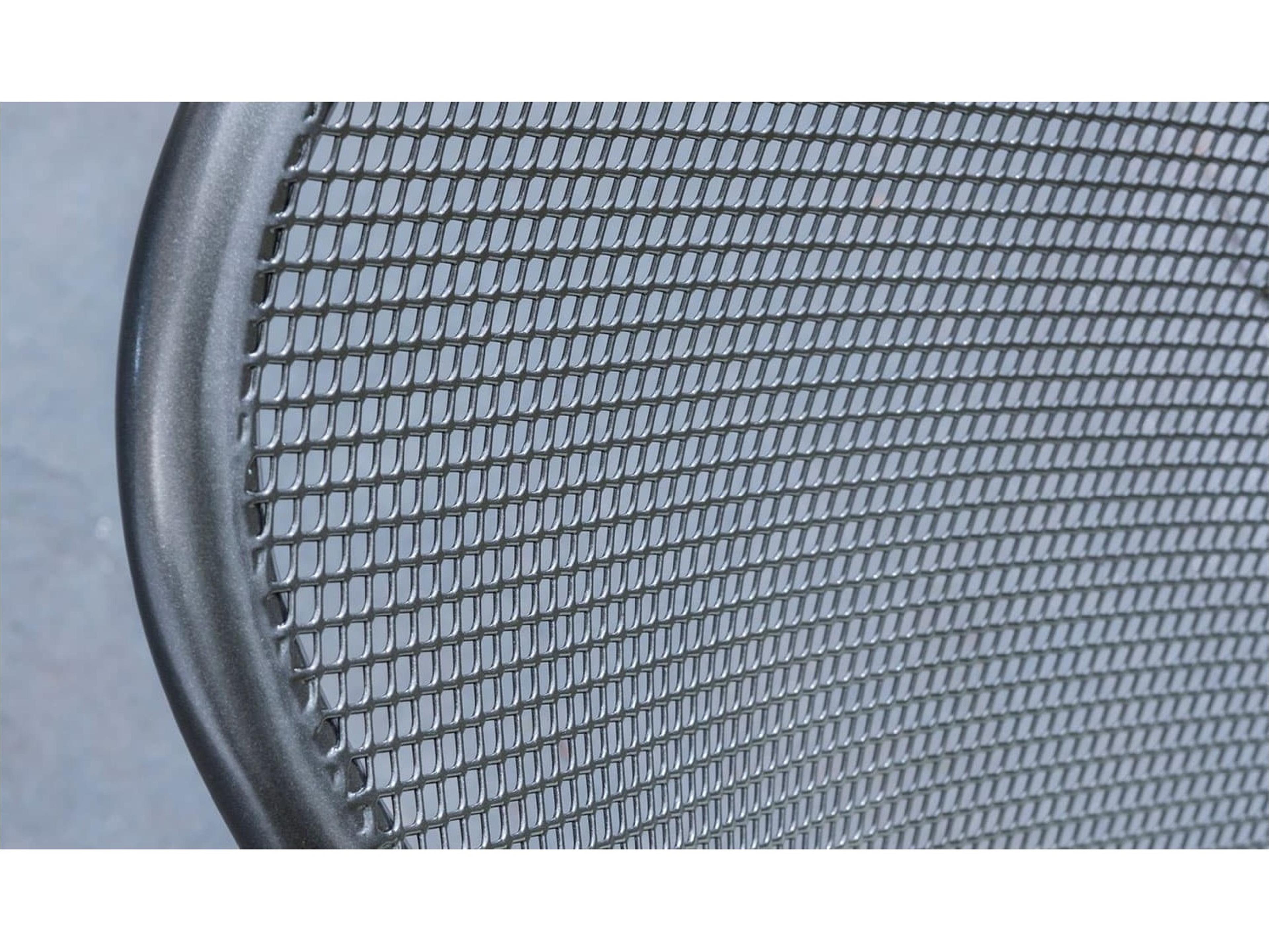 Kettler Caredo Wrought Iron Stackable Outdoor Dining Arm Chair