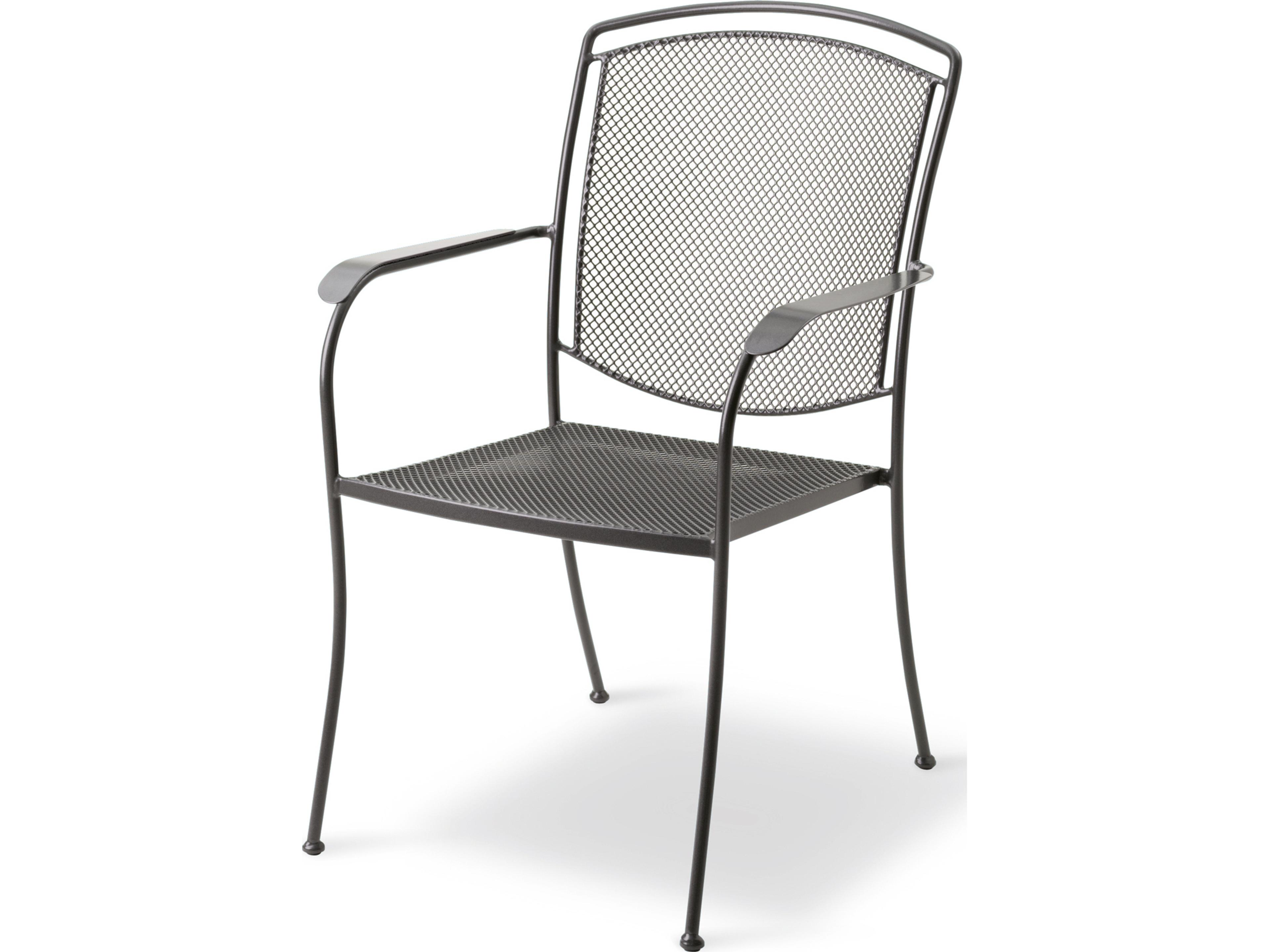 Henley Steel Gray Dining Arm Chair Set of 6