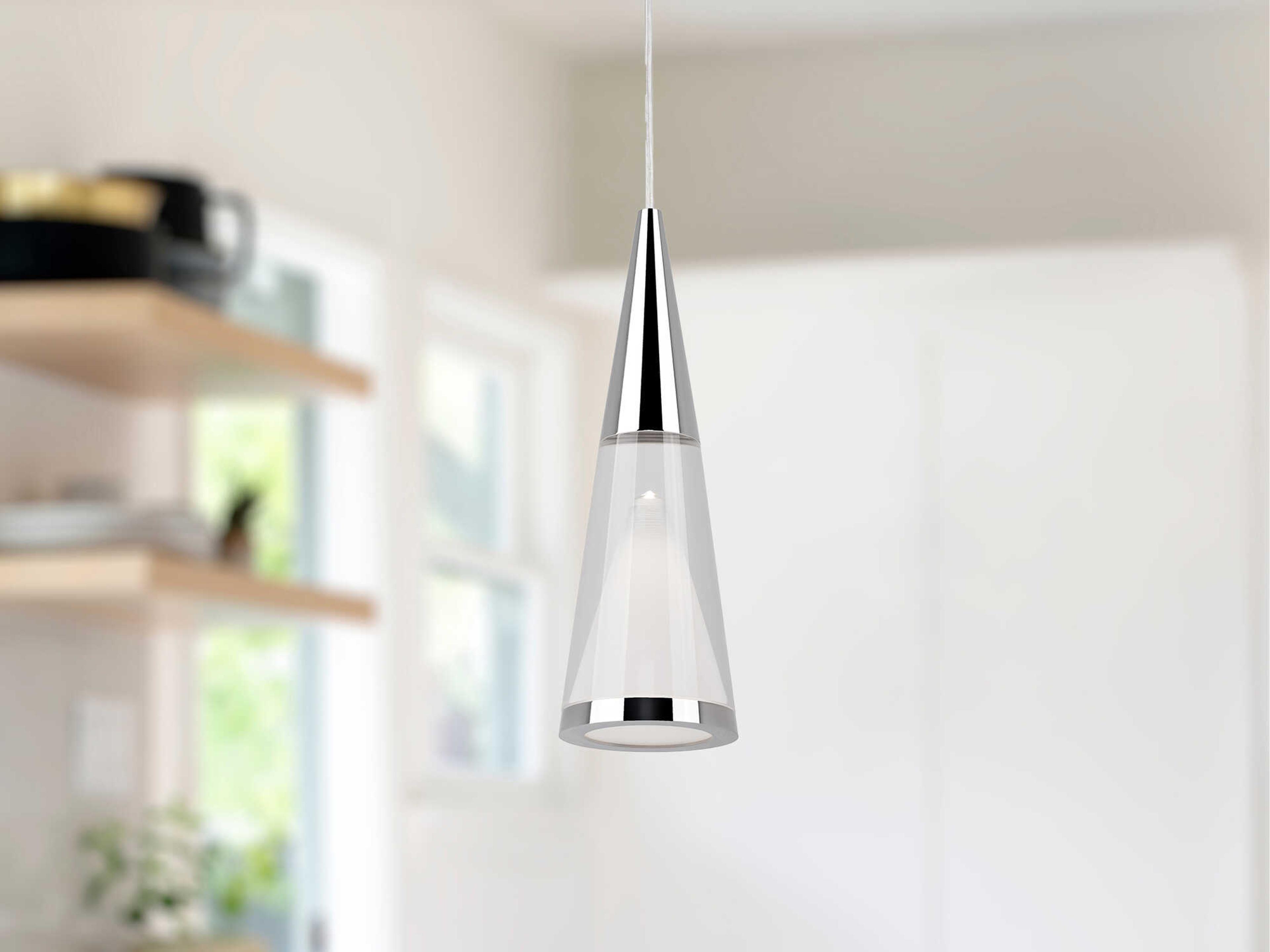 Kuzco Lighting Malabar Chrome Mini Pendant