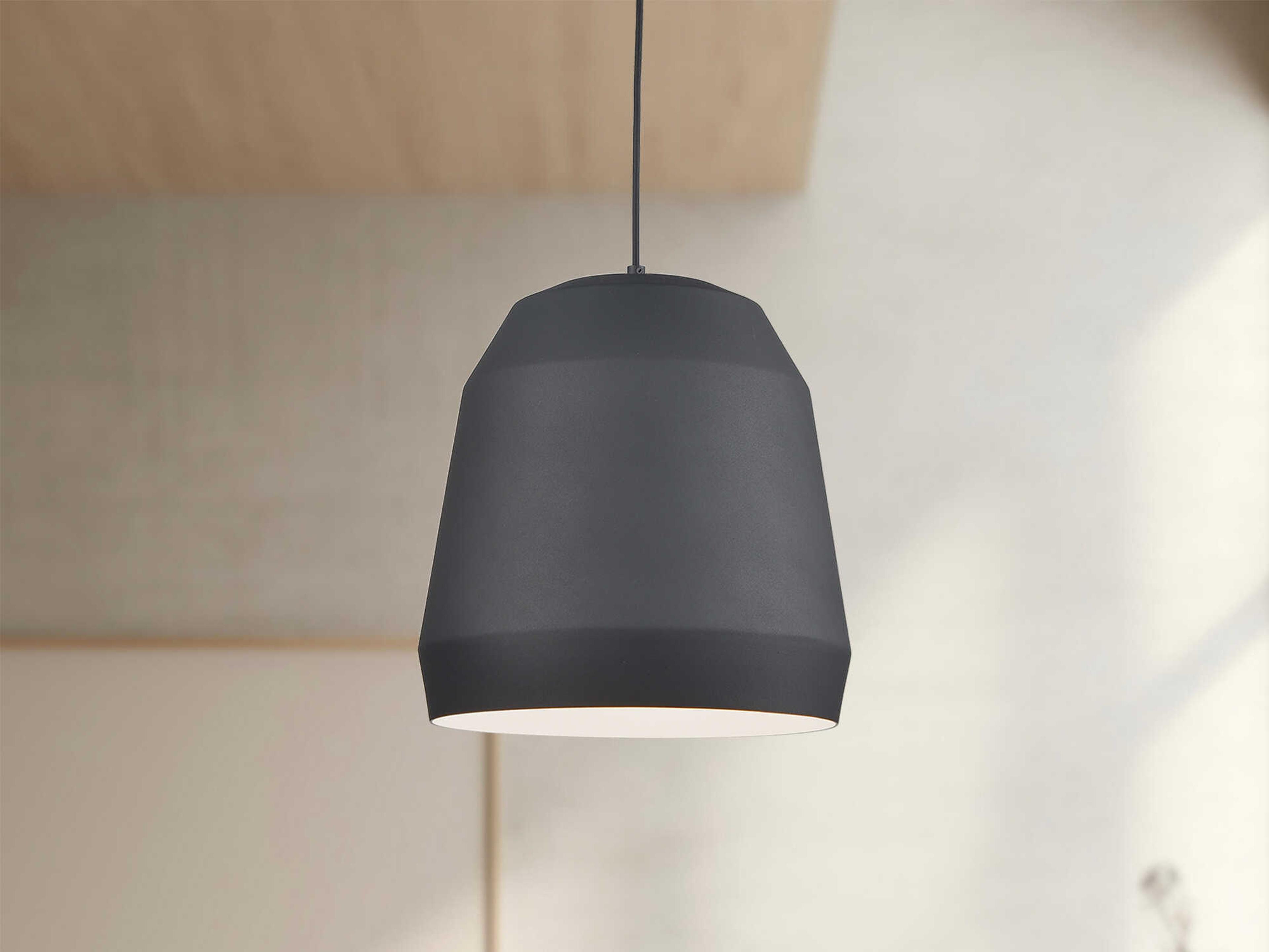 Kuzco Lighting Sedona 1-Light Black Pendant