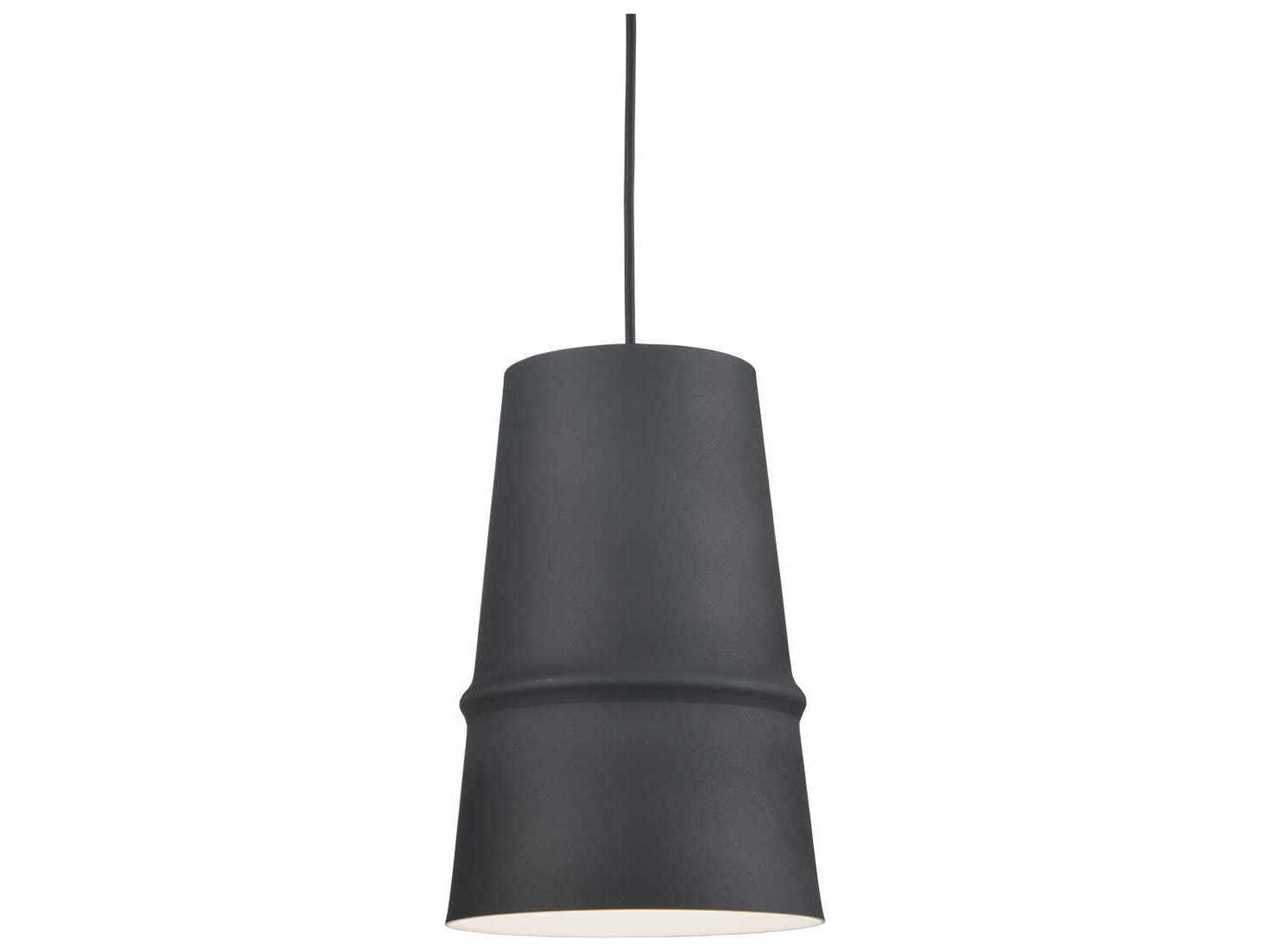 Castor 1-Light Black Mini Pendant