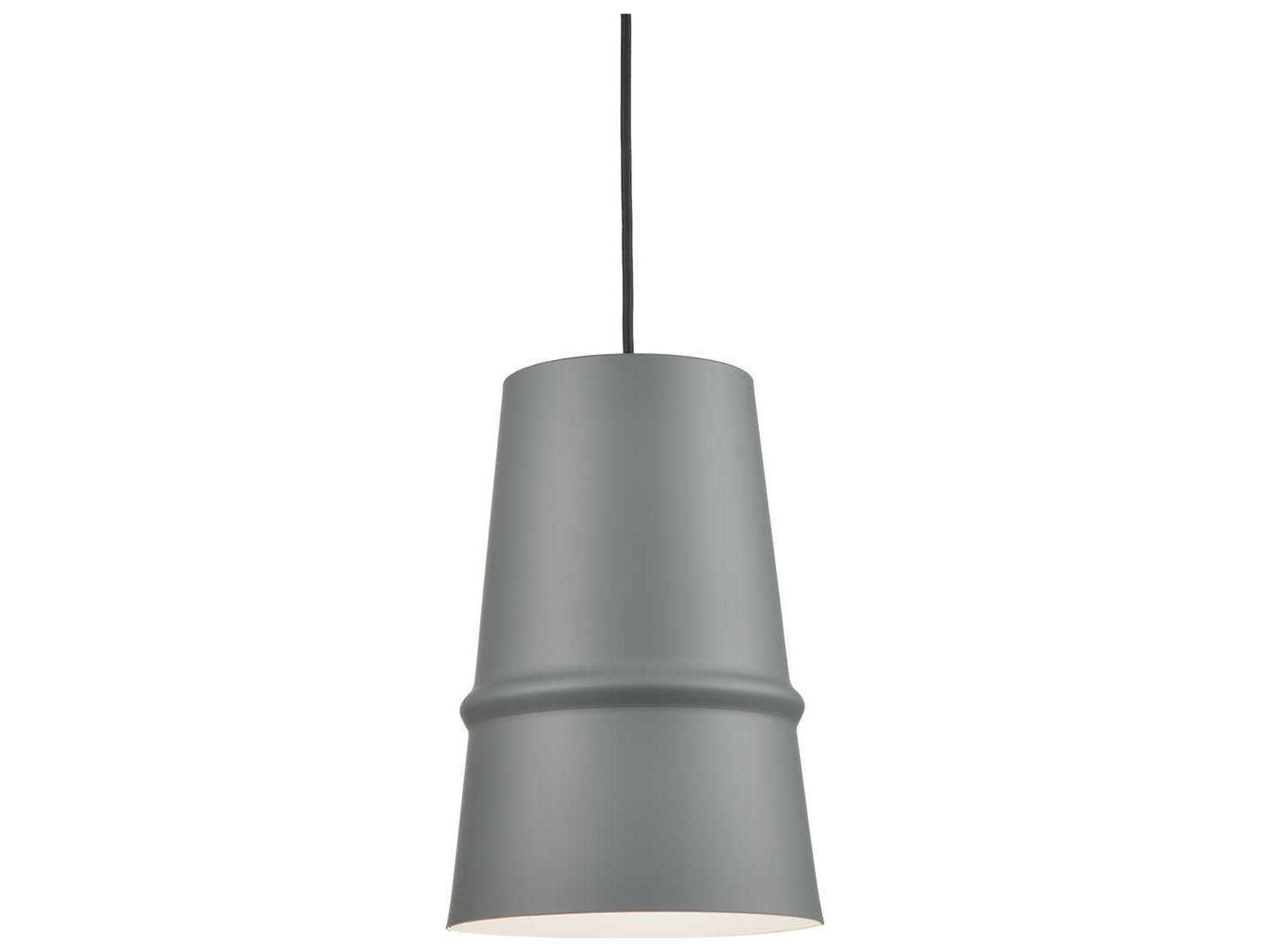 Castor 1-Light Gray Mini Pendant