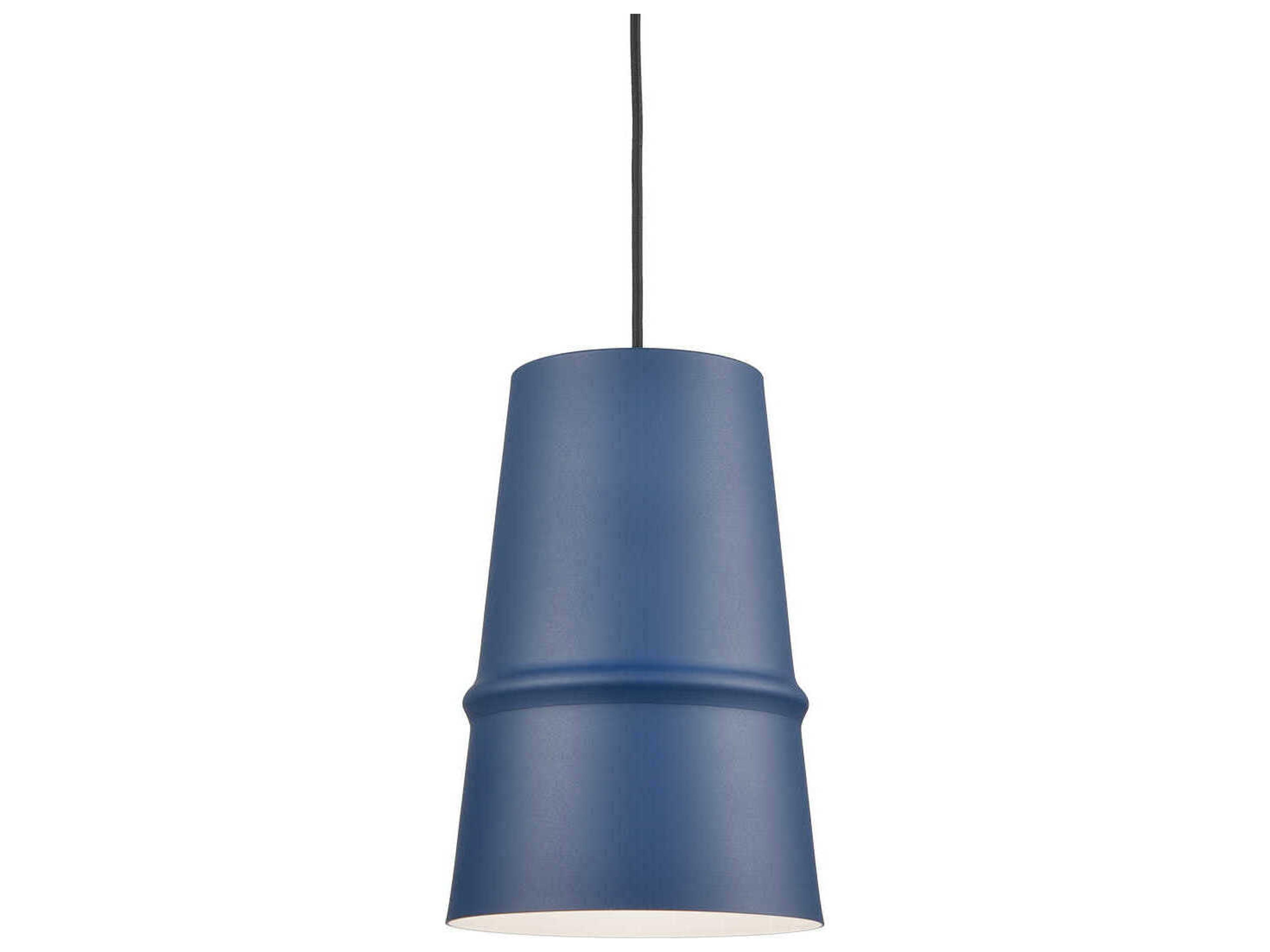 Castor 1-Light Indigo Blue Mini Pendant