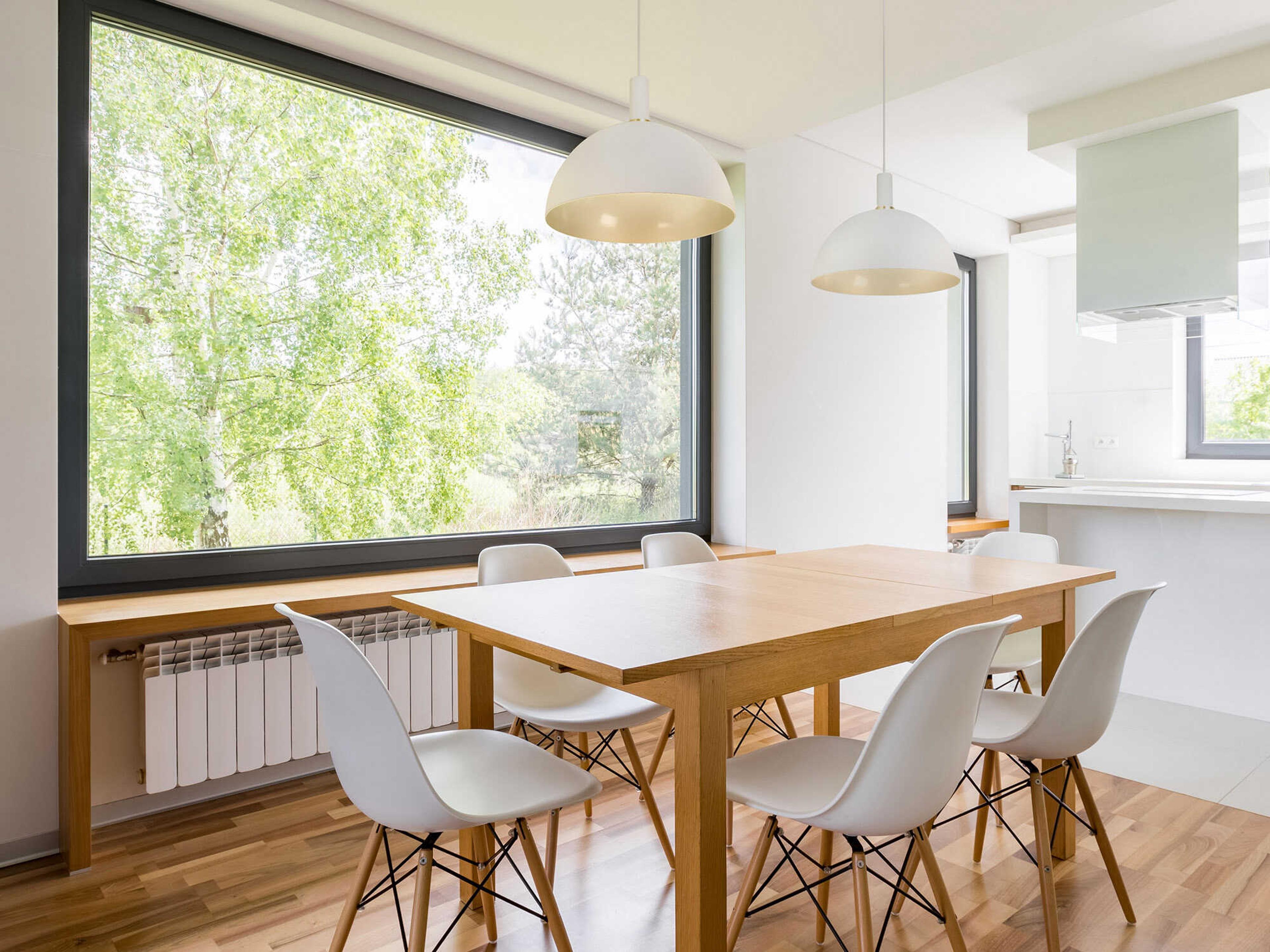 Kuzco Lighting Archibald 1-Light White Gold Dome Pendant