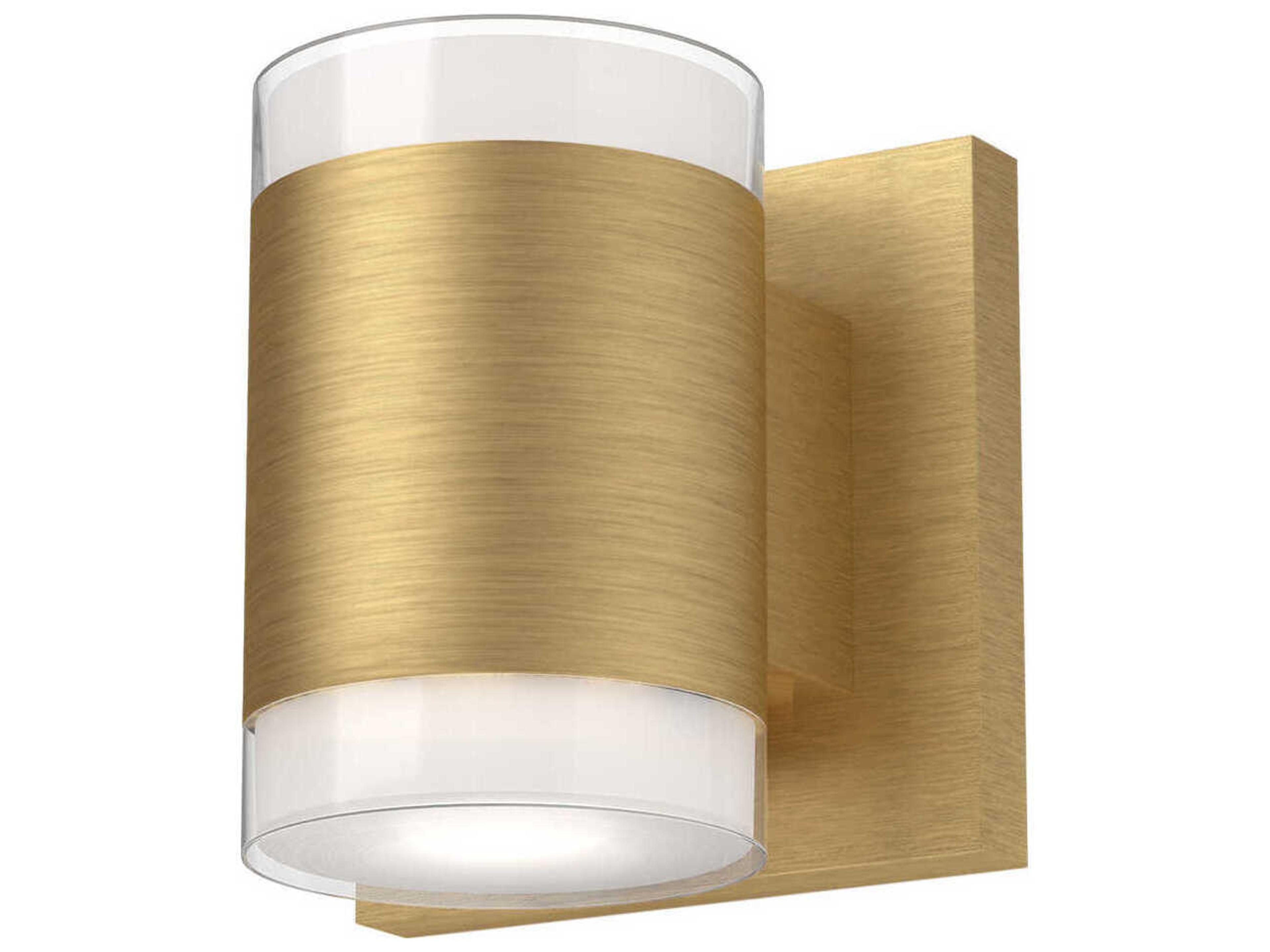 Norfolk Brushed Gold Wall Sconce