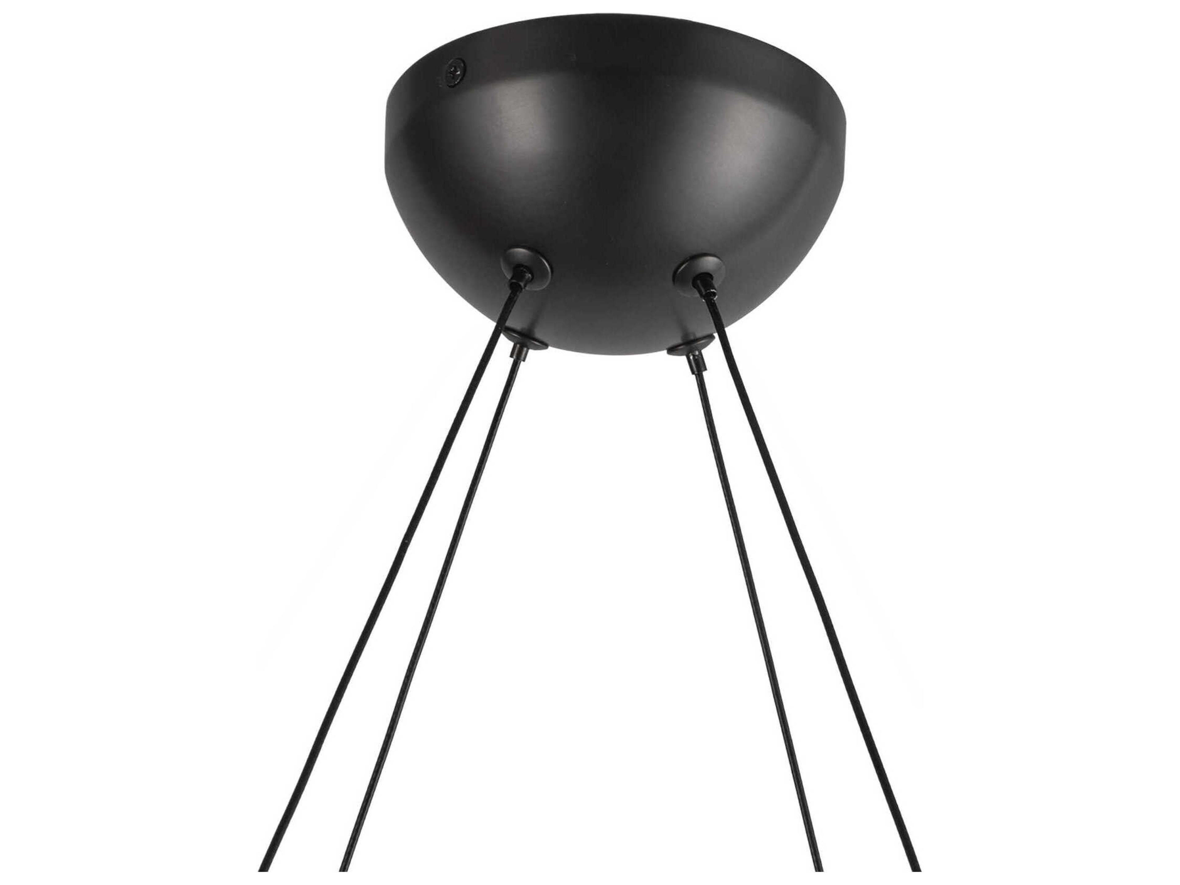 Kuzco Lighting Taurus Urban Bronze Round Chandelier