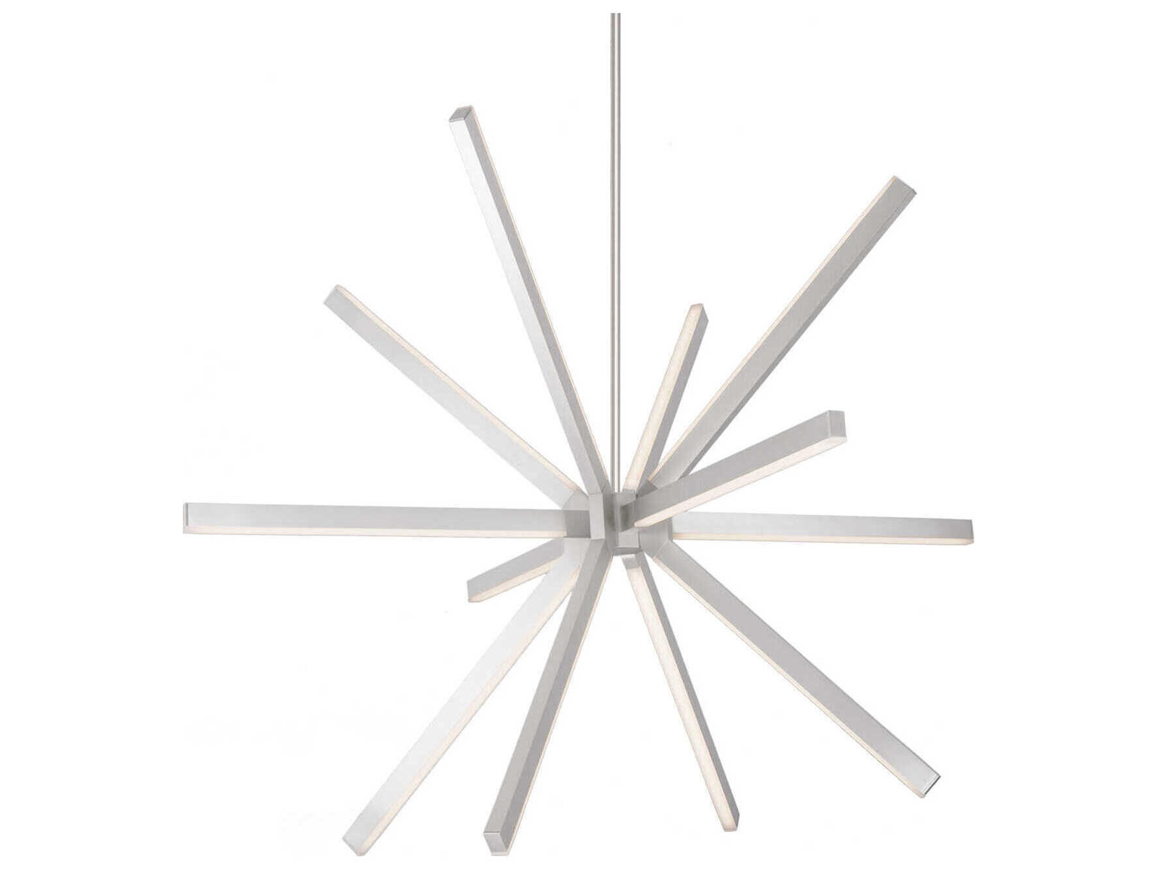 Sirius Brushed Nickel Sputnik Chandelier