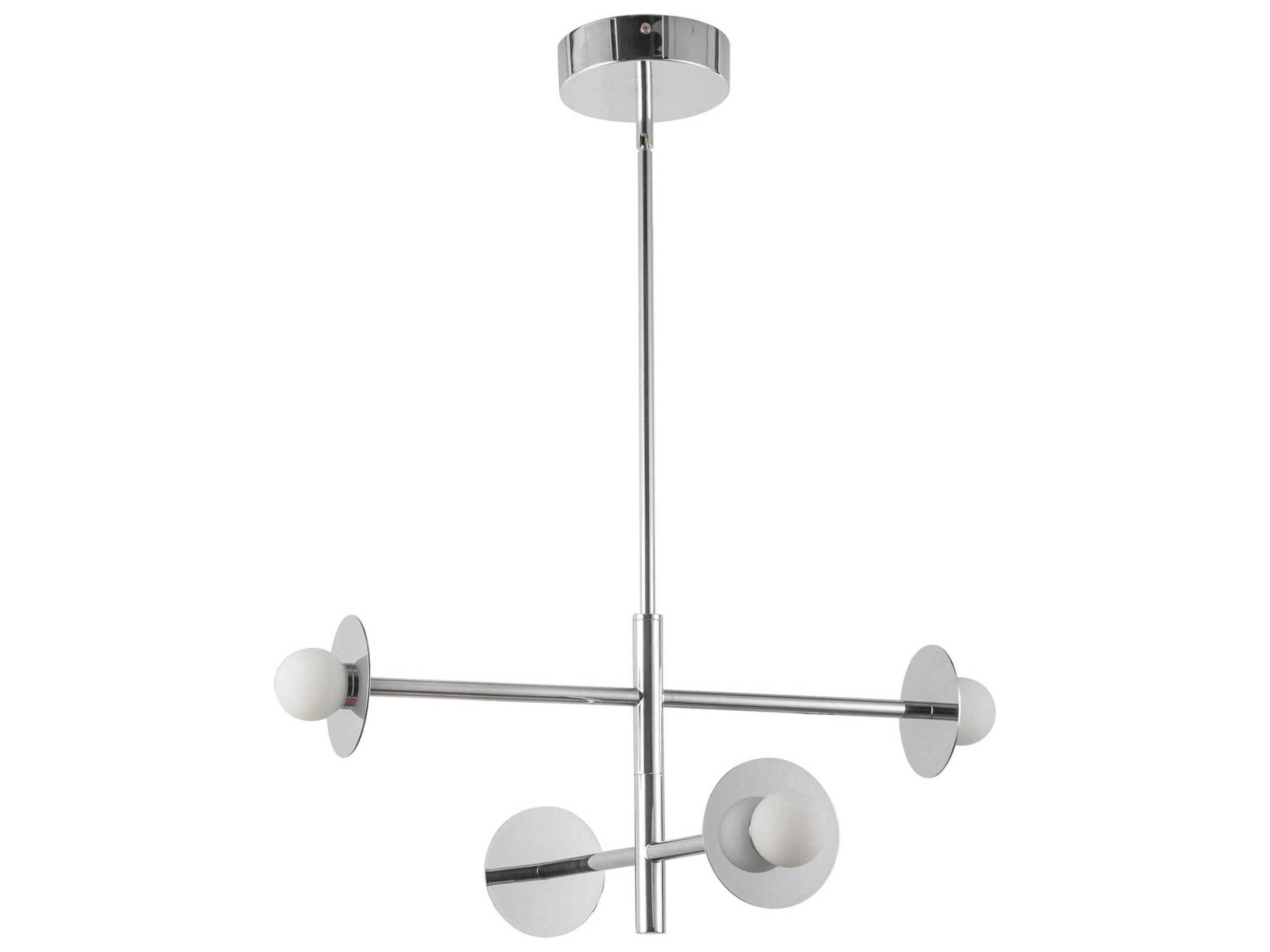 Kuzco Lighting Elixir Chrome Chandelier