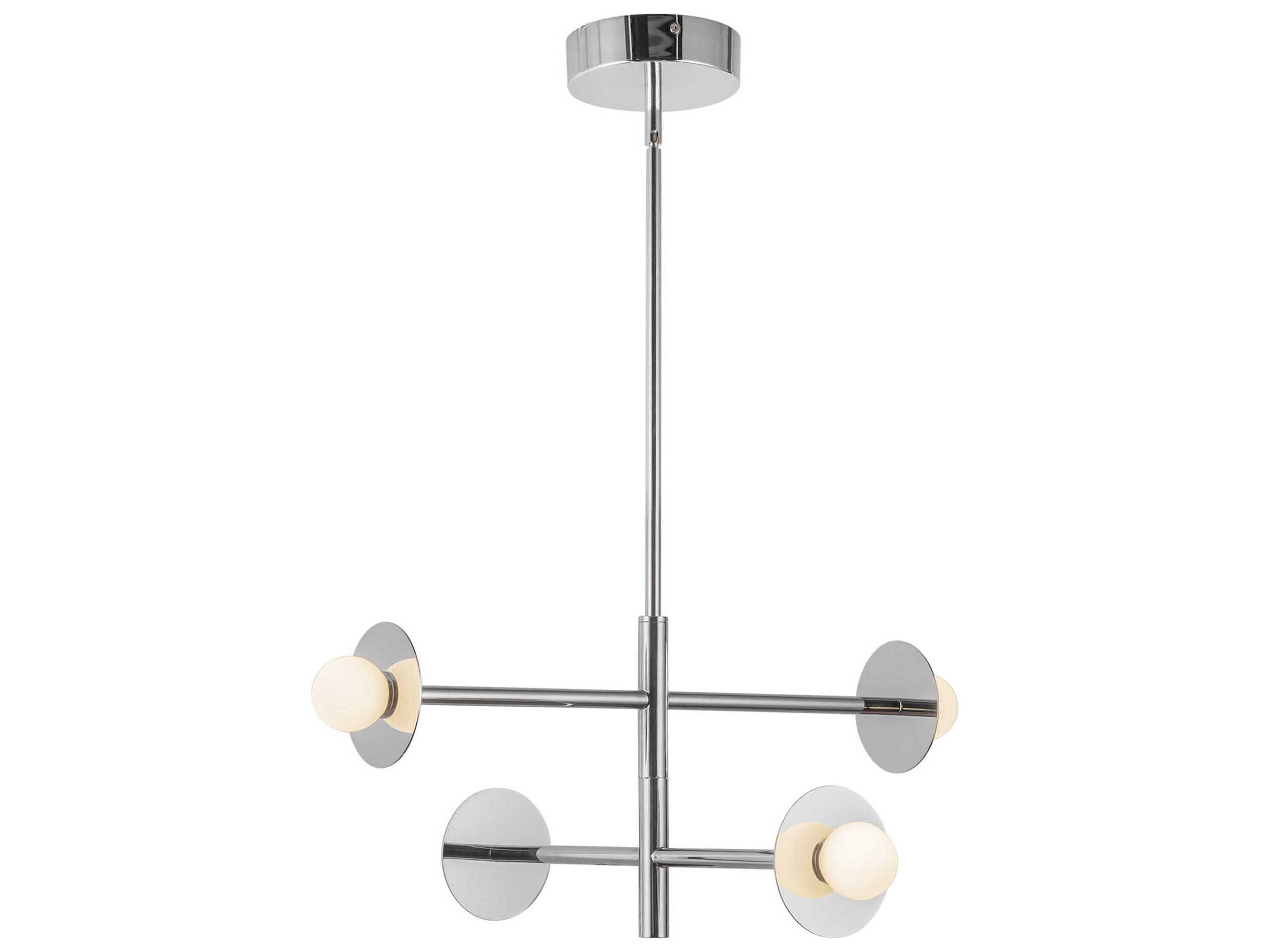Kuzco Lighting Elixir Chrome Chandelier