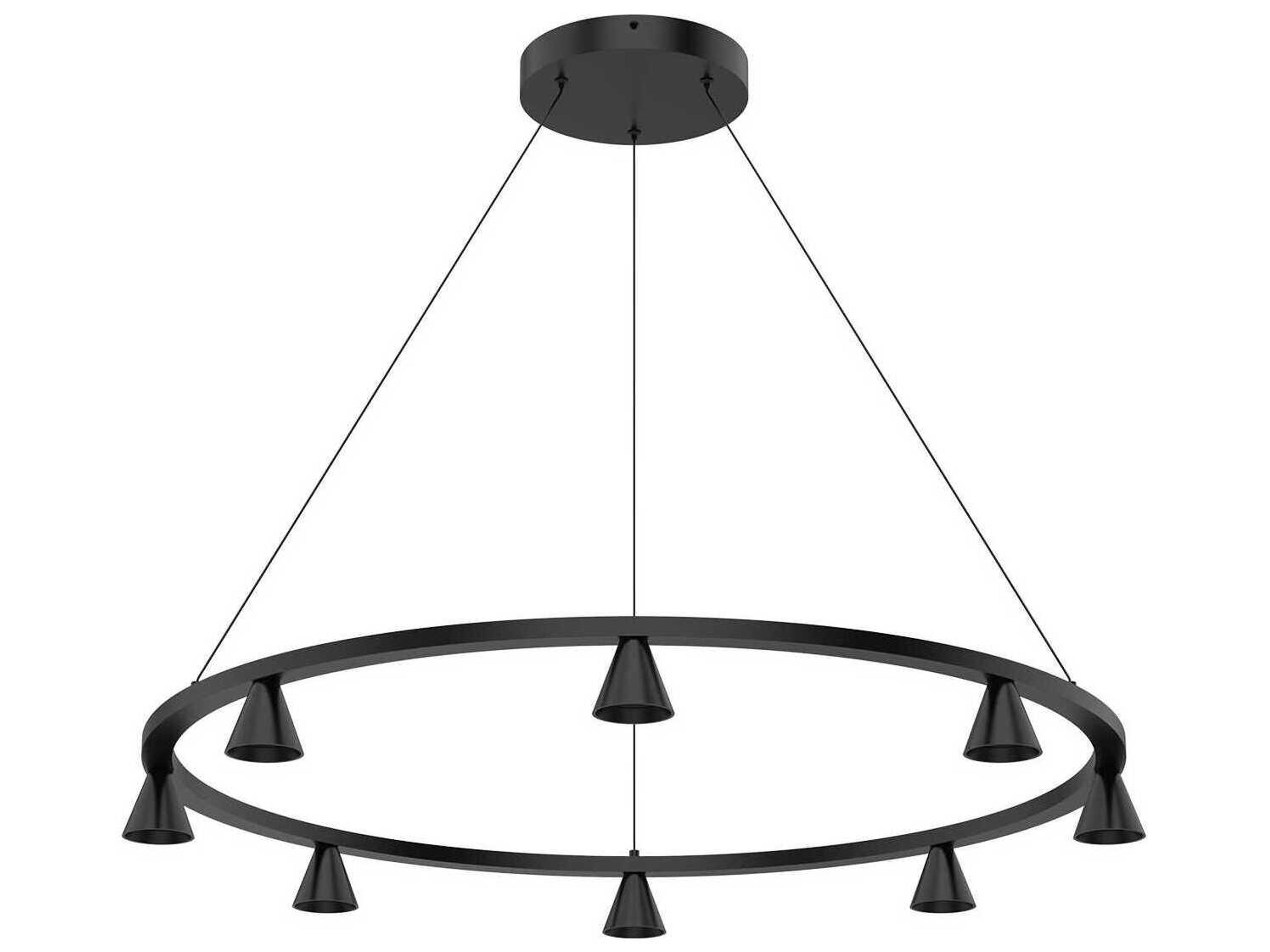 Dune Black Chandelier