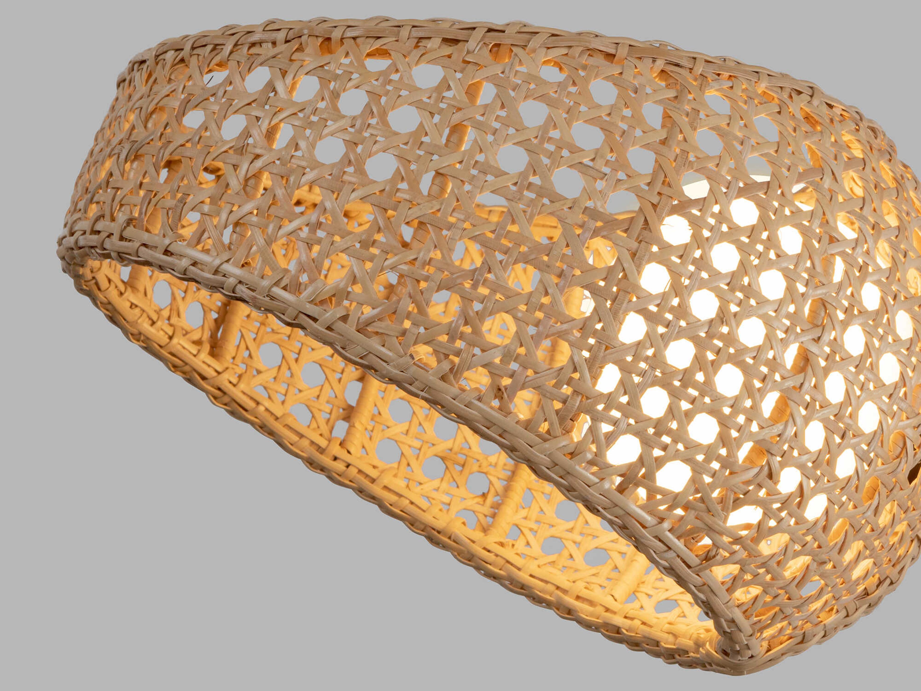 Kuzco Lighting Lanai Black Round Chandelier