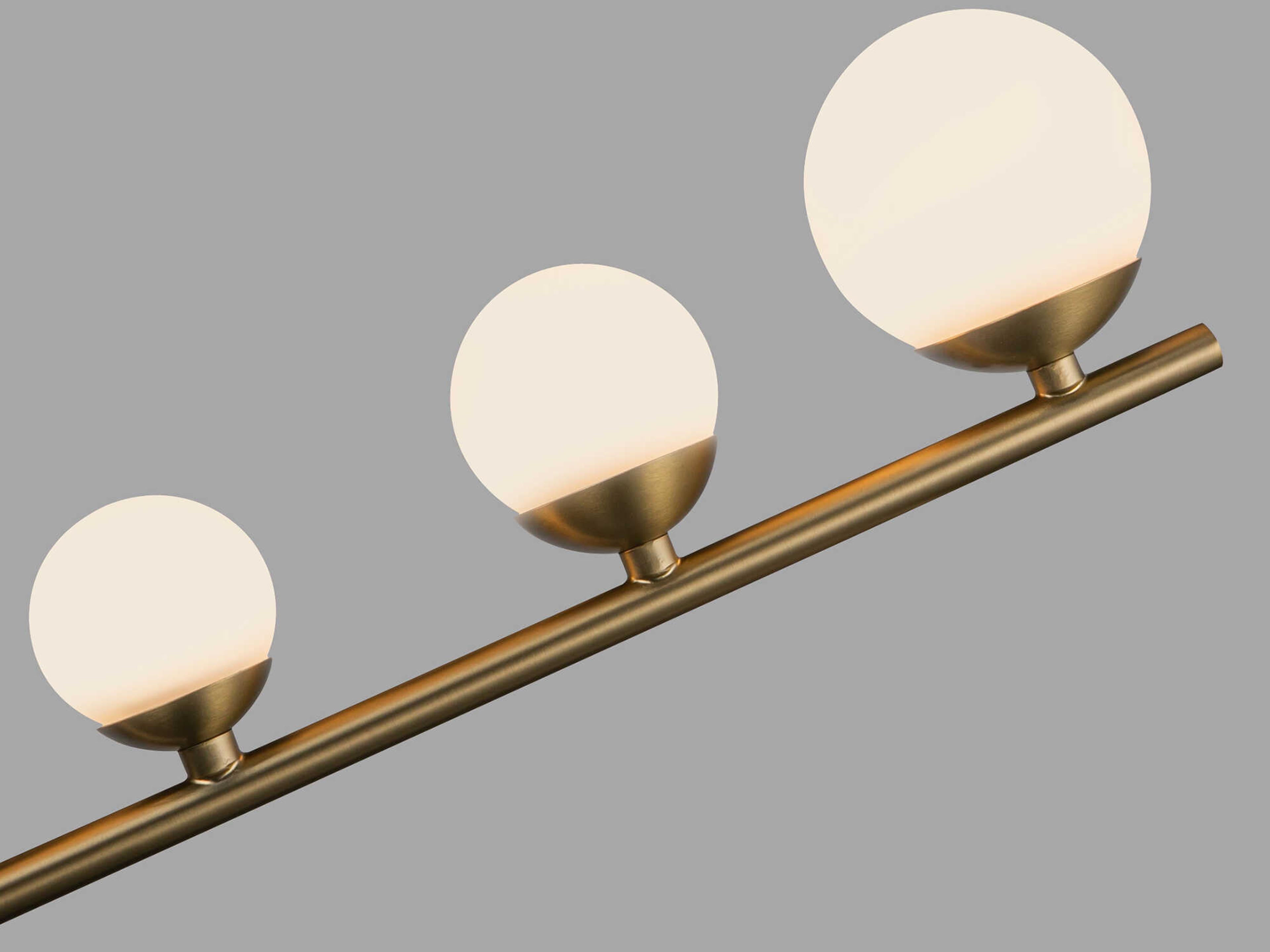 Kuzco Lighting Juniper Brushed Gold Round Chandelier