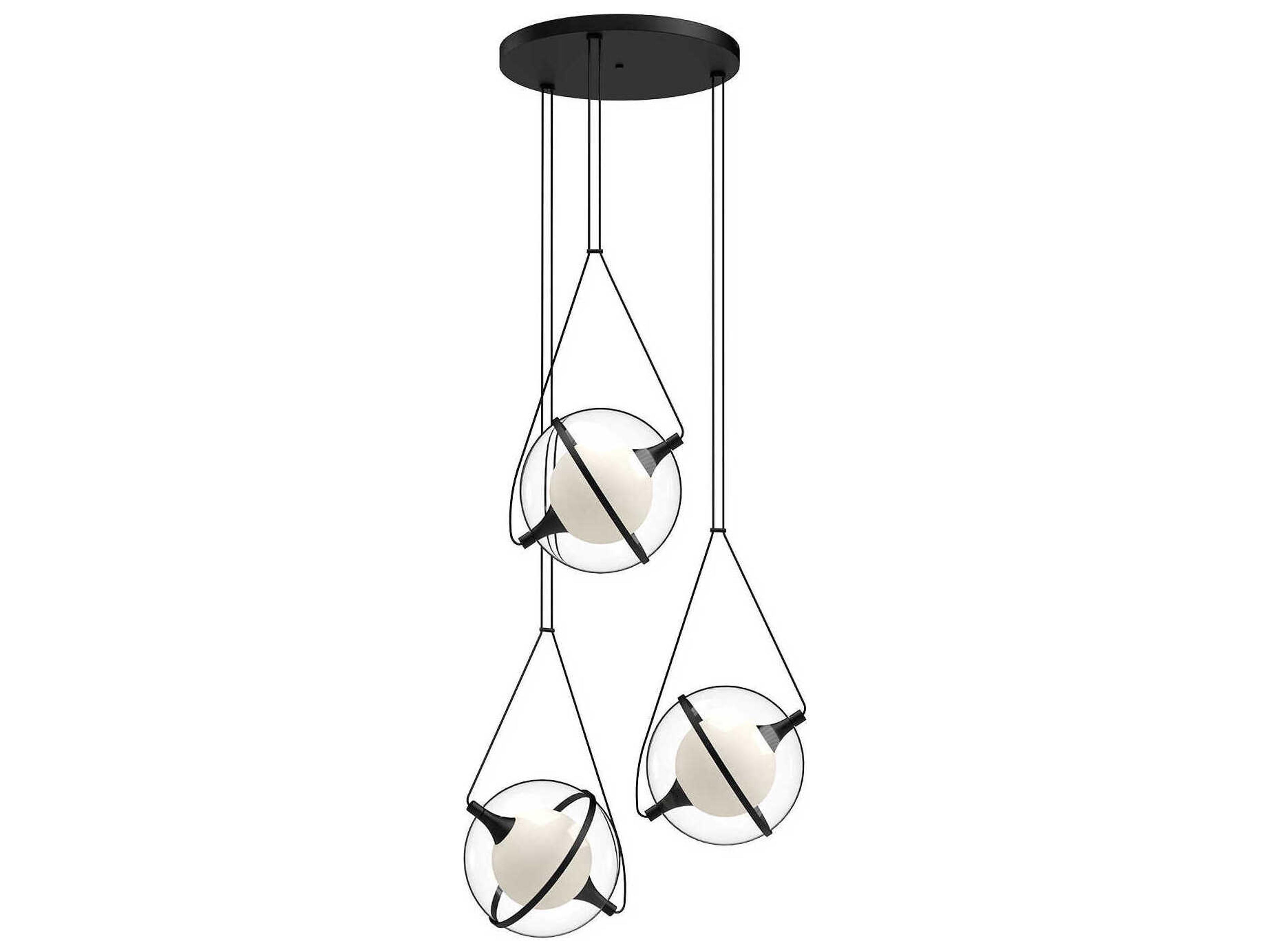 Aries LED Chandelier Modern Globe Pendant