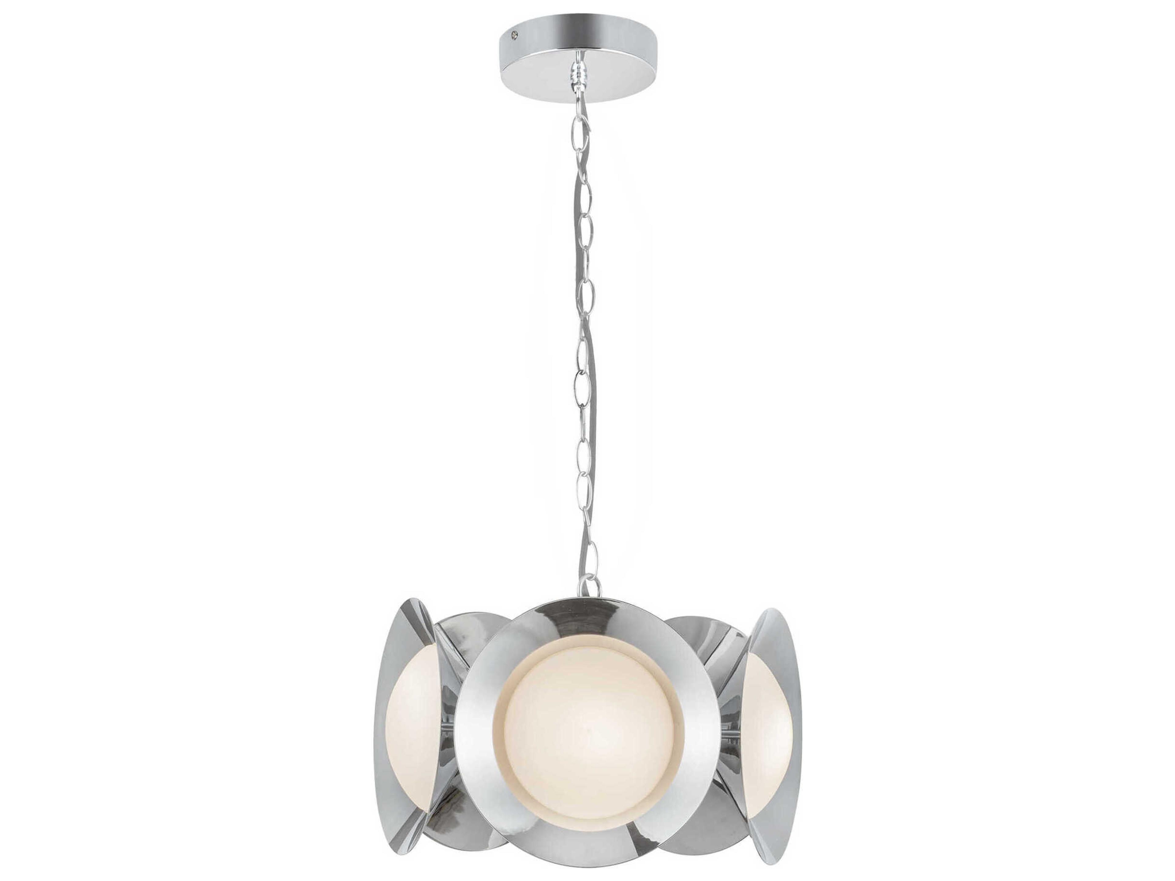 Kuzco Lighting Cleo Chrome Round Chandelier