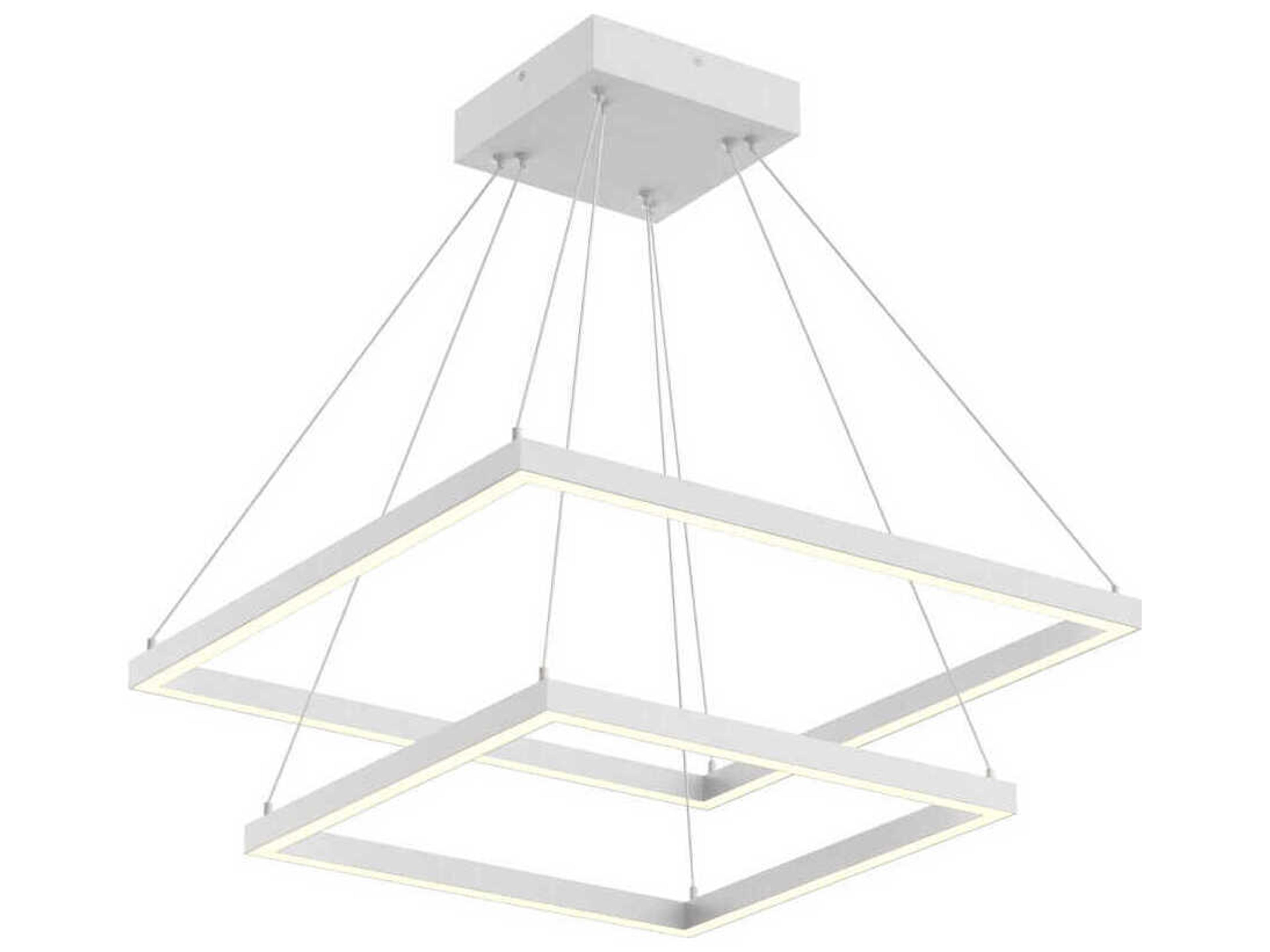 Piazza White Chandelier