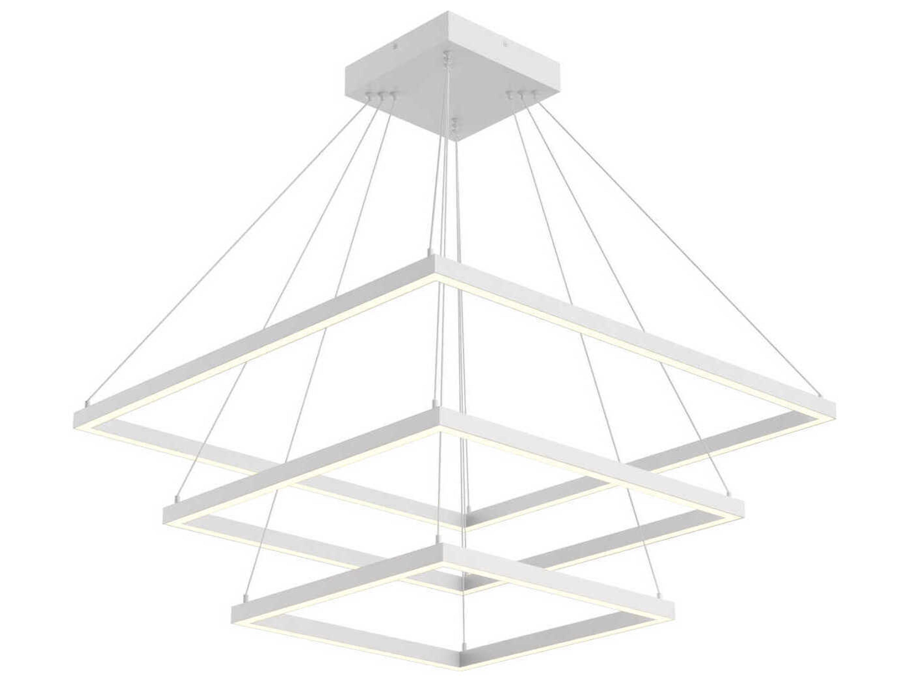 Kuzco Lighting Piazza White Chandelier