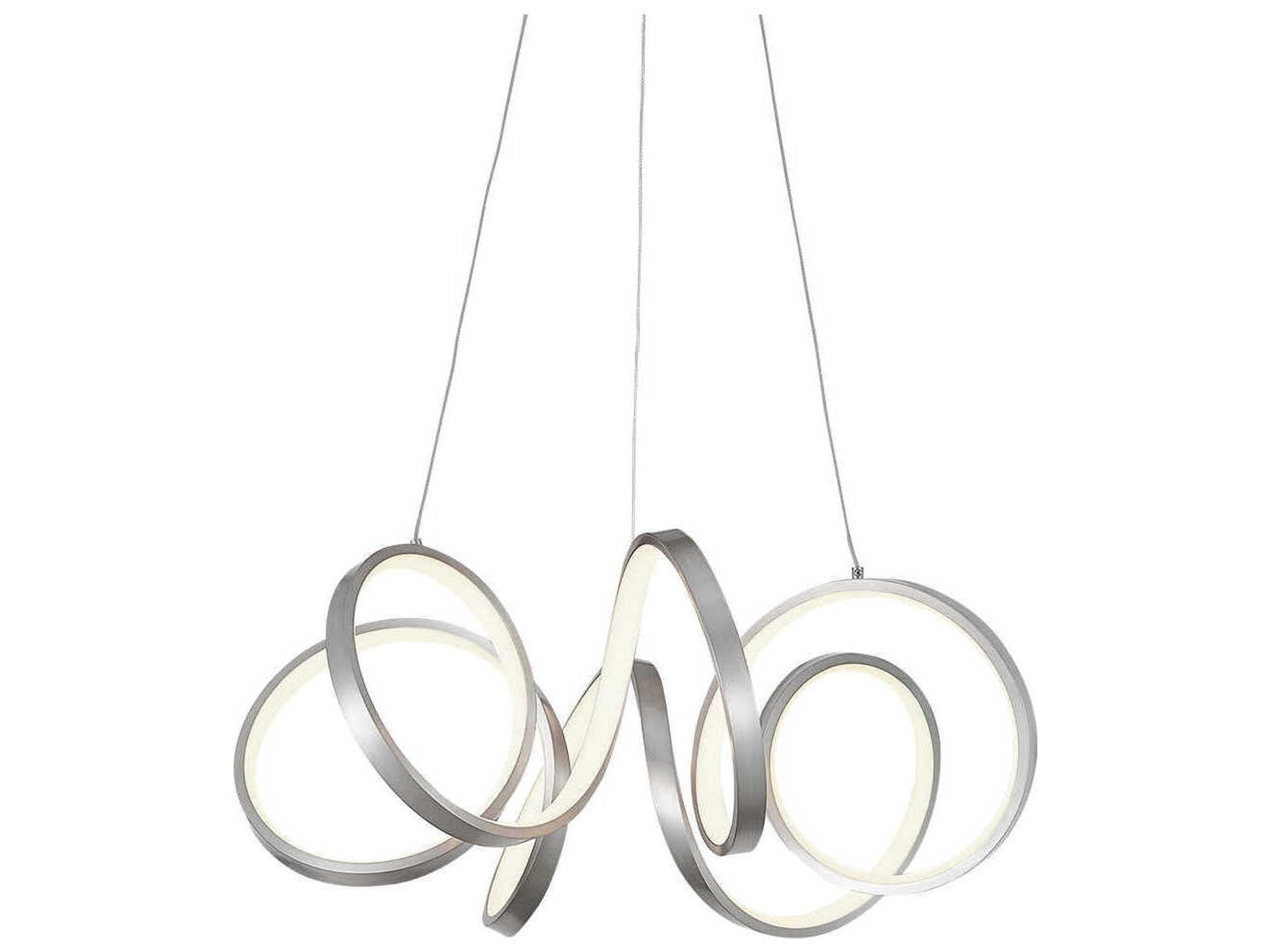 Synergy Antique Silver Chandelier