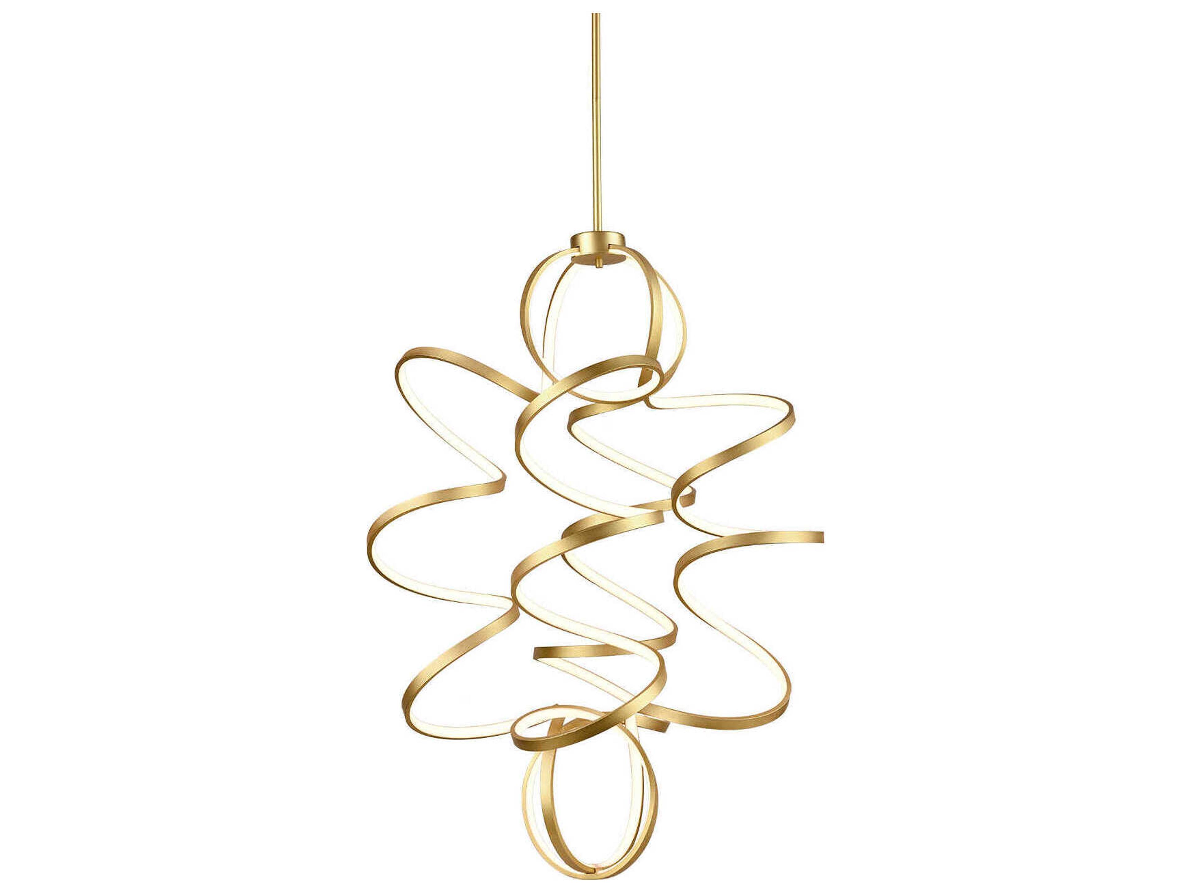 Synergy Antique Brass Black Chandelier