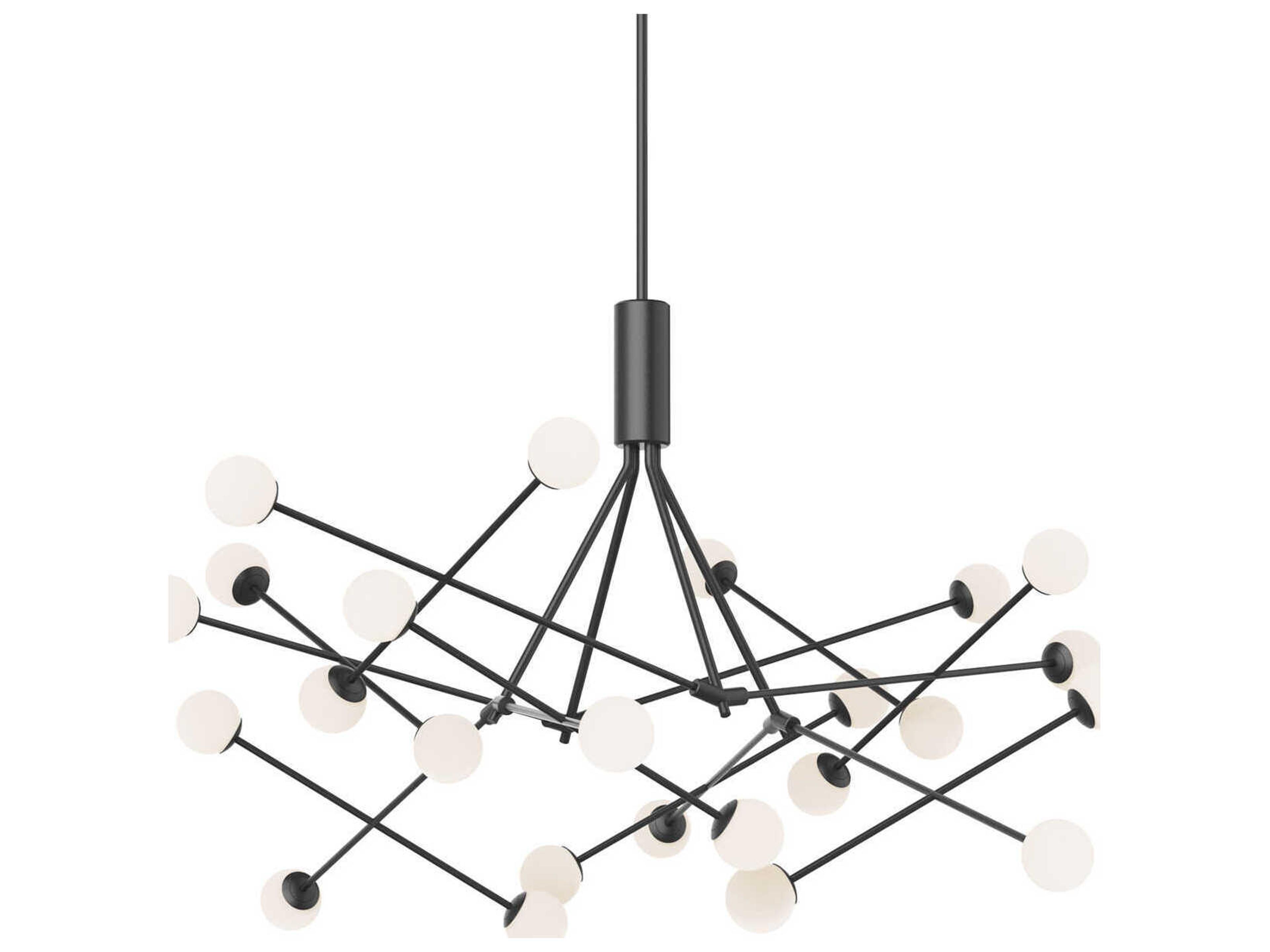 Moto 56-inch LED Chandelier Modern Sputnik