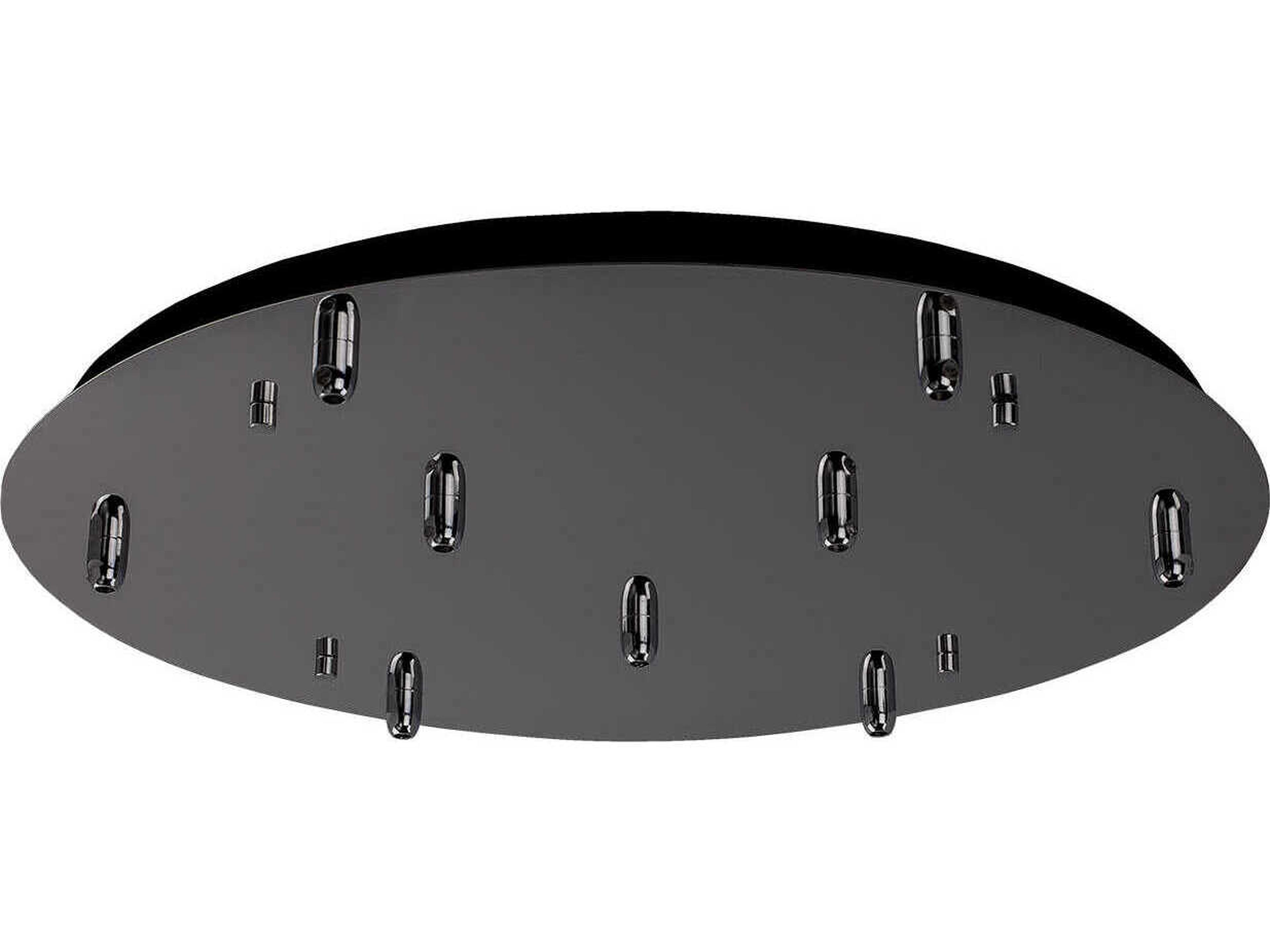 Kuzco Lighting Black Chrome Canopy