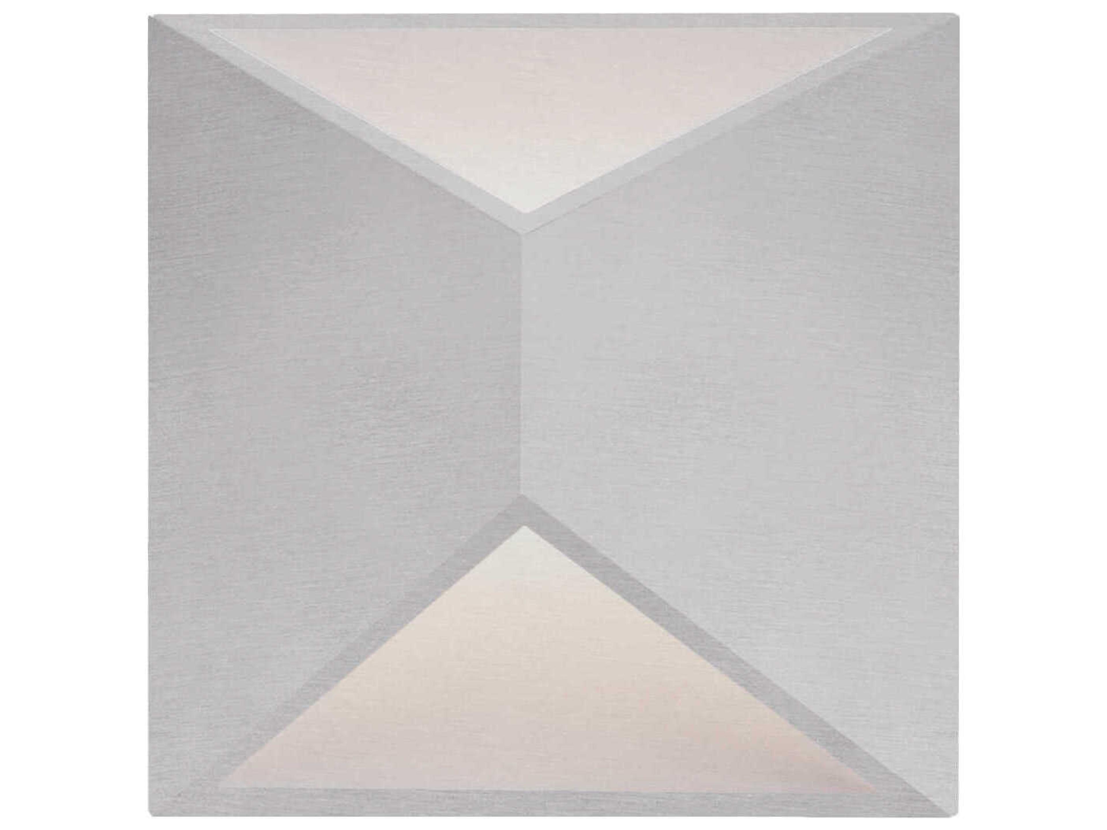 Indio Brushed Nickel White Wall Sconce