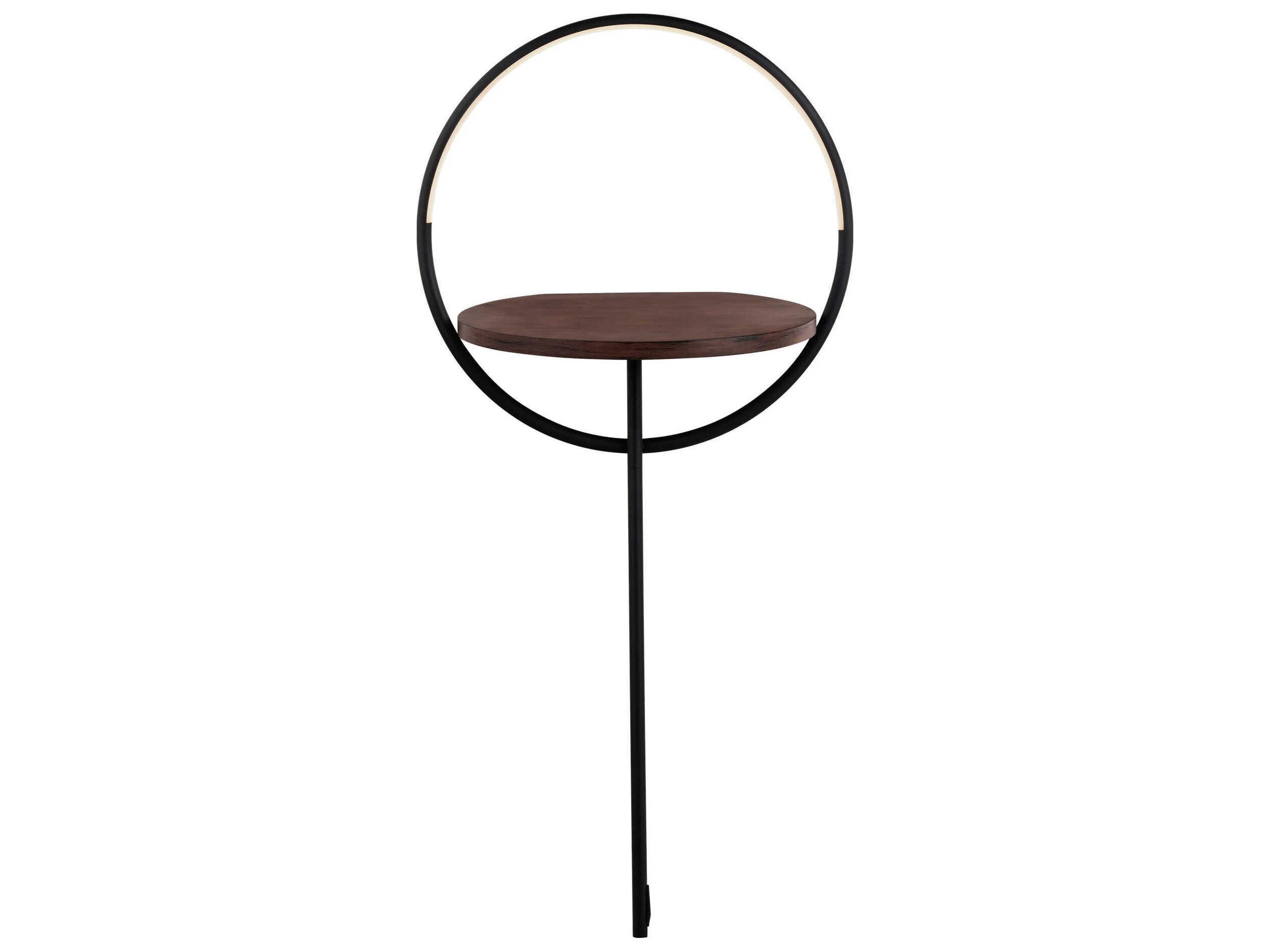 Kuzco Lighting Maya Black Walnut Floor Lamp
