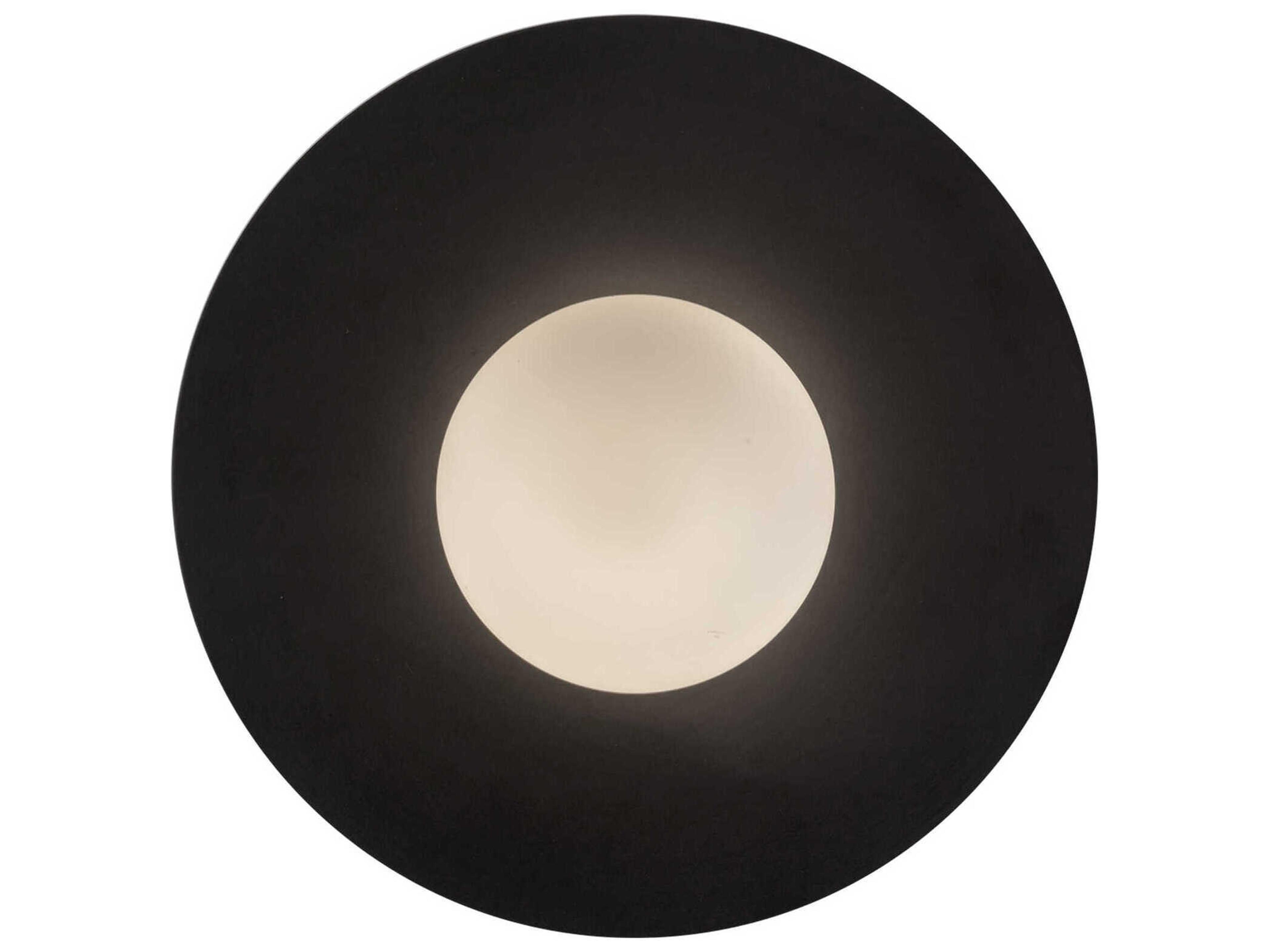 Kuzco Lighting Elixir Black Globe Flush Mount