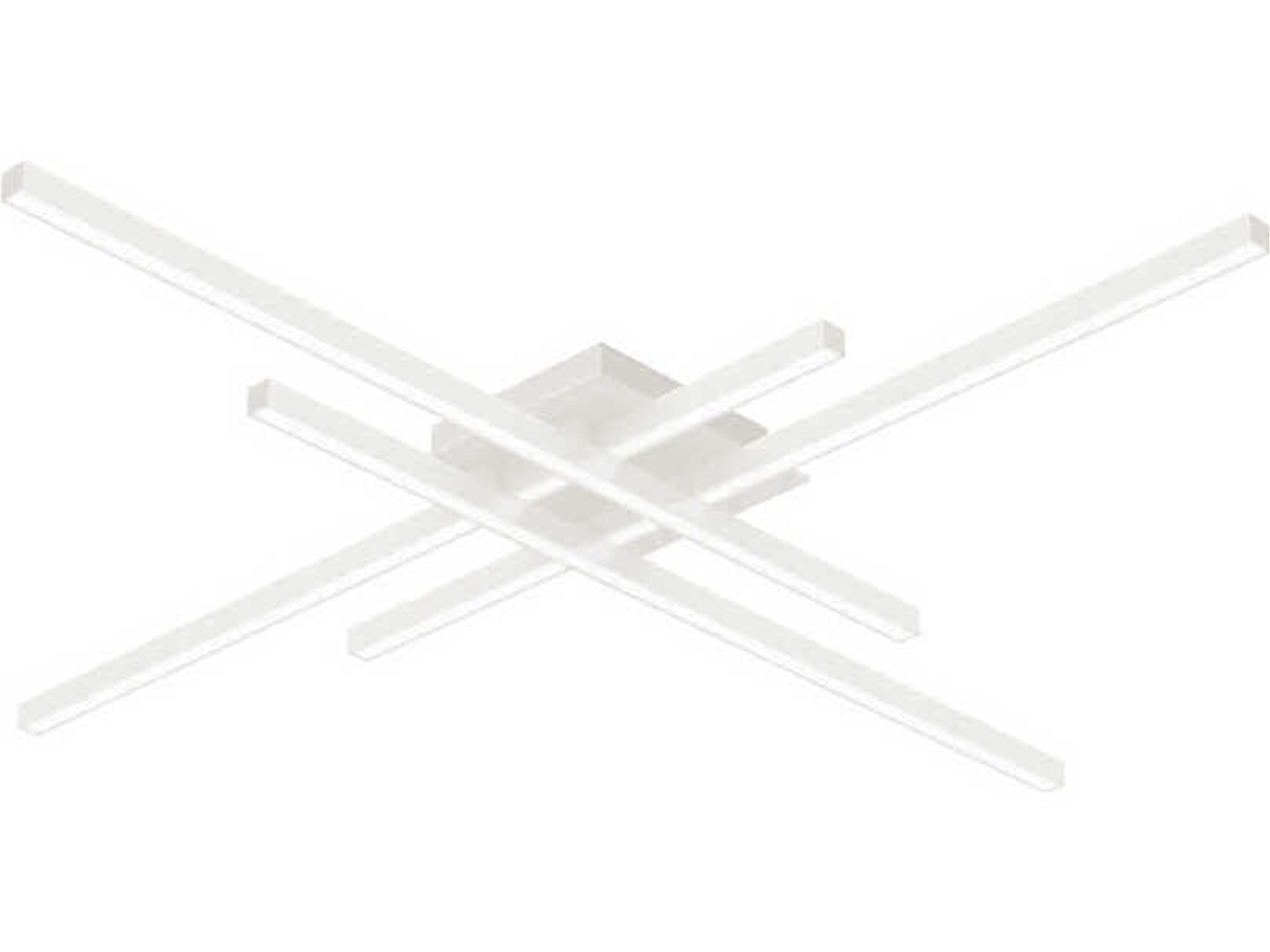 Vega Minor White Linear Flush Mount