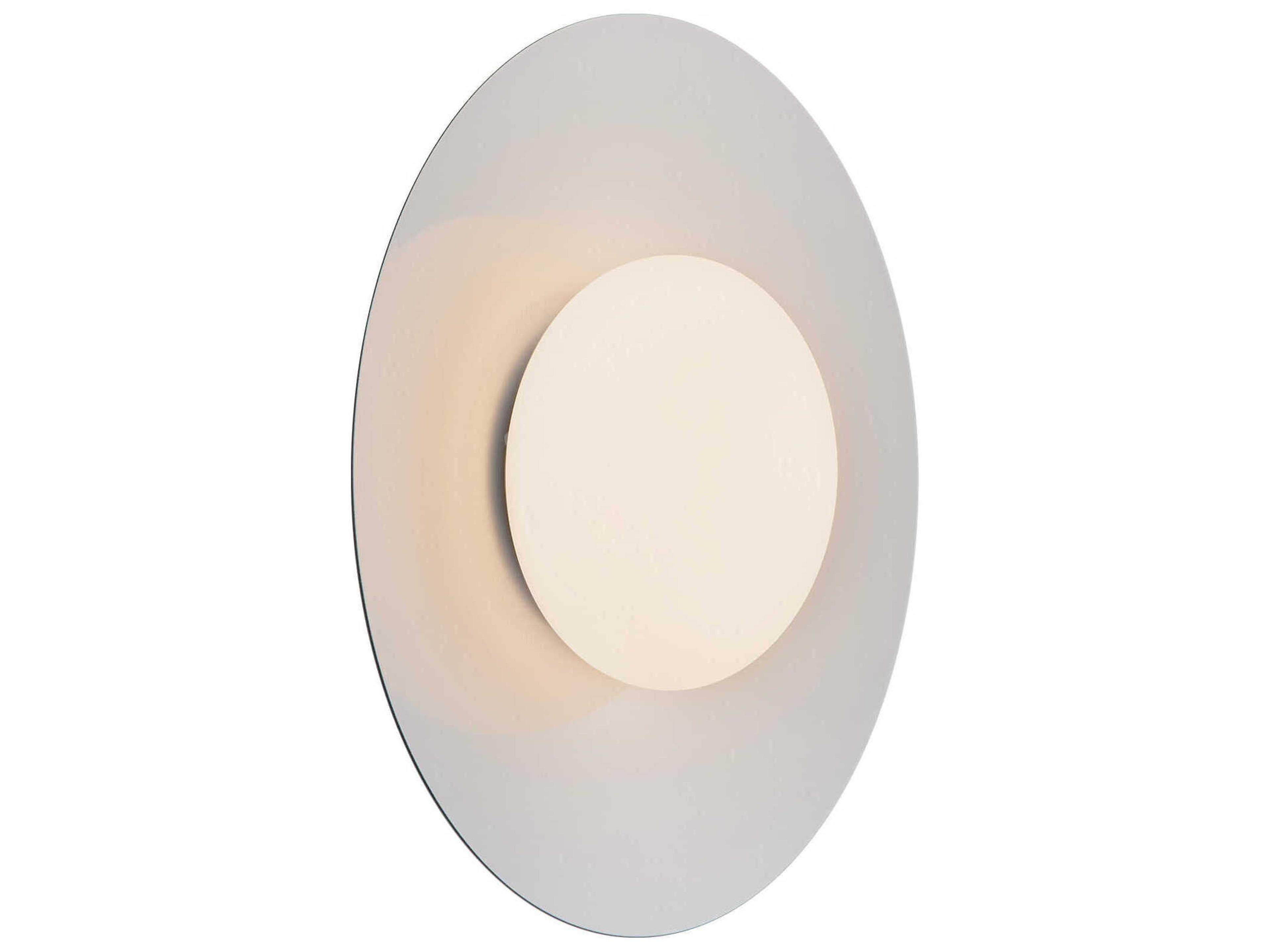 Kuzco Lighting Cruz White Round Flush Mount