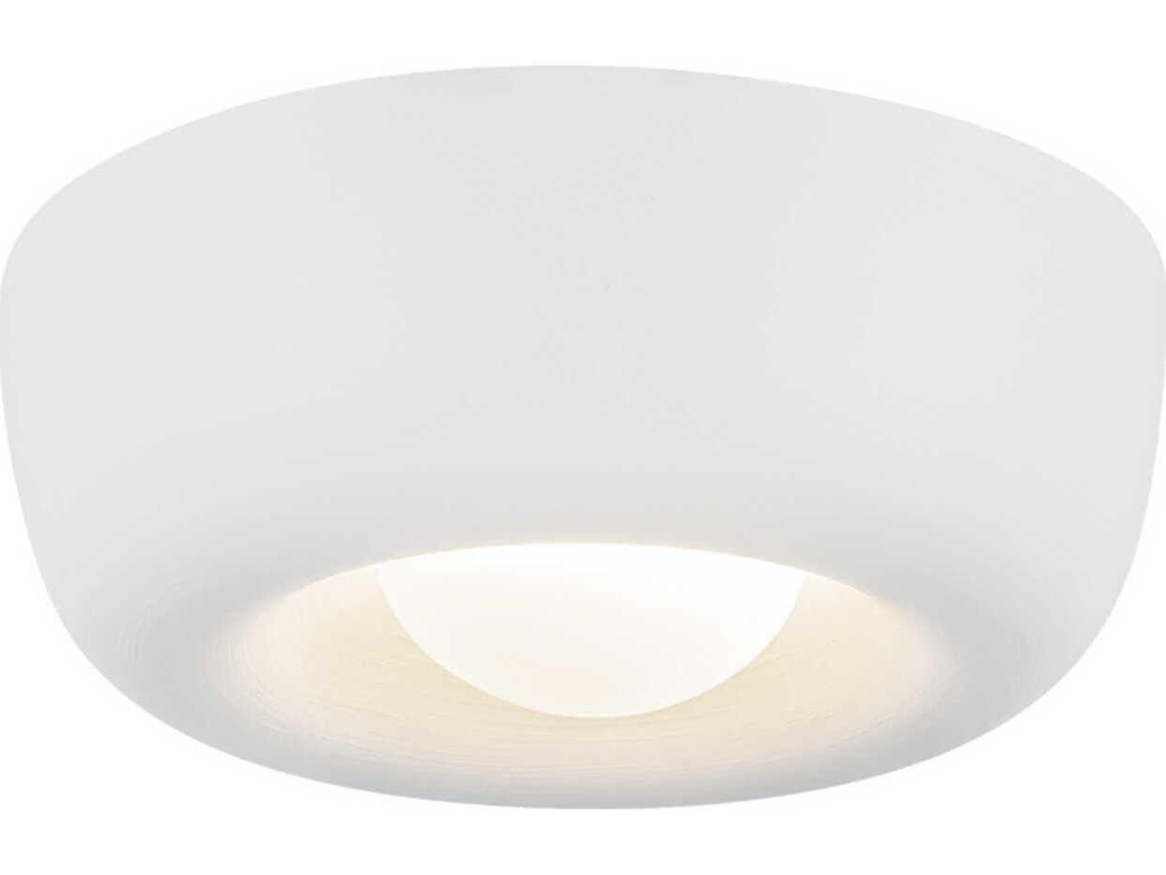 Kuzco Lighting Hayden Antique White Round Flush Mount