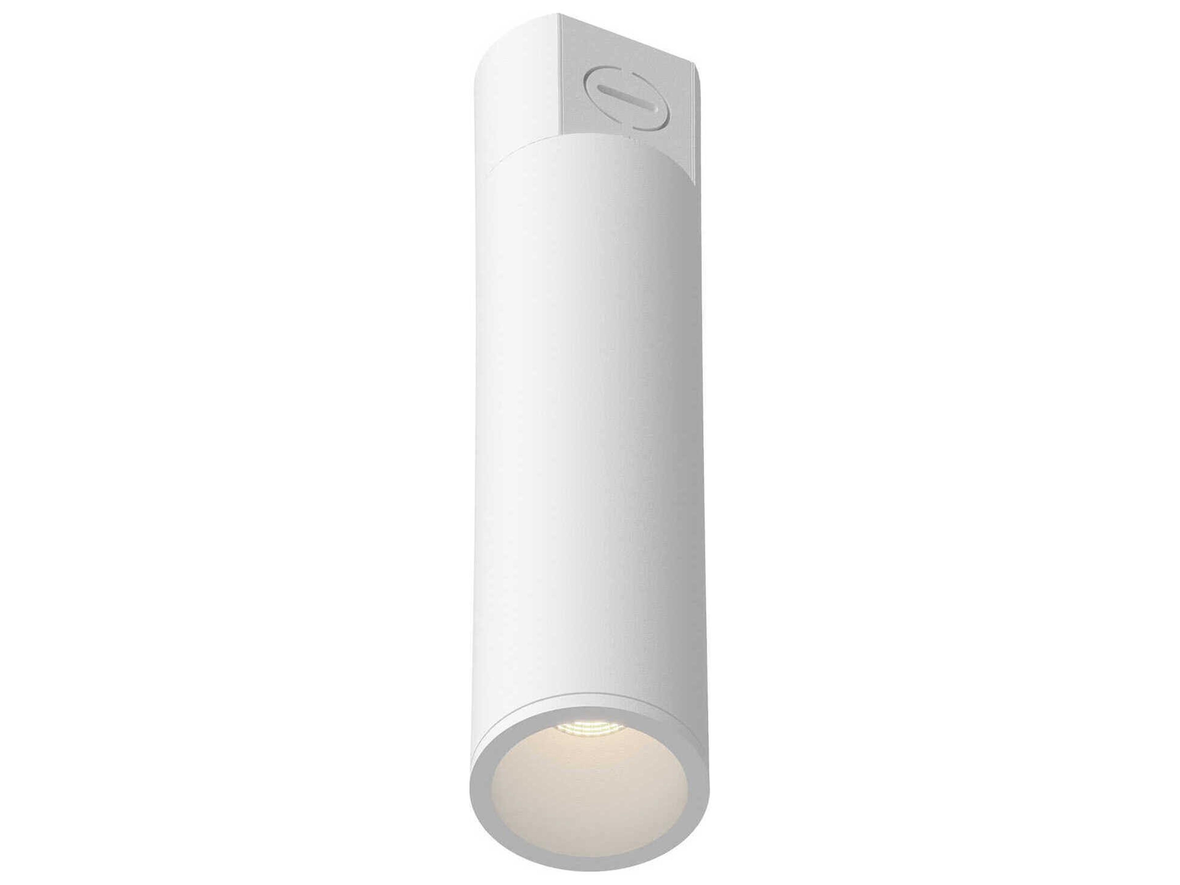 Kuzco Lighting Lorna White Cylinder Flush Mount