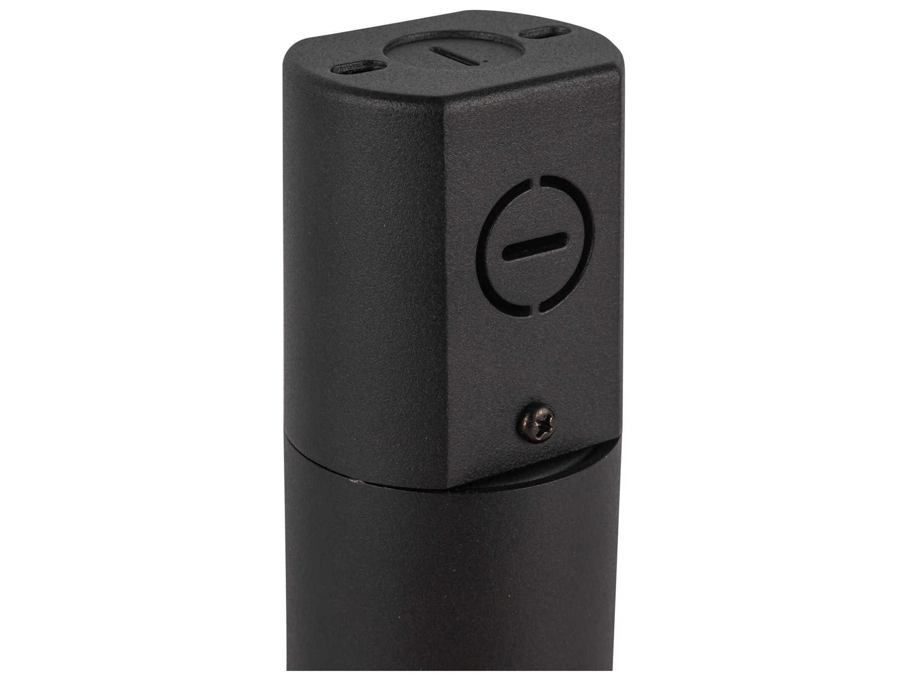 Kuzco Lighting Lorna Black Cylinder Flush Mount