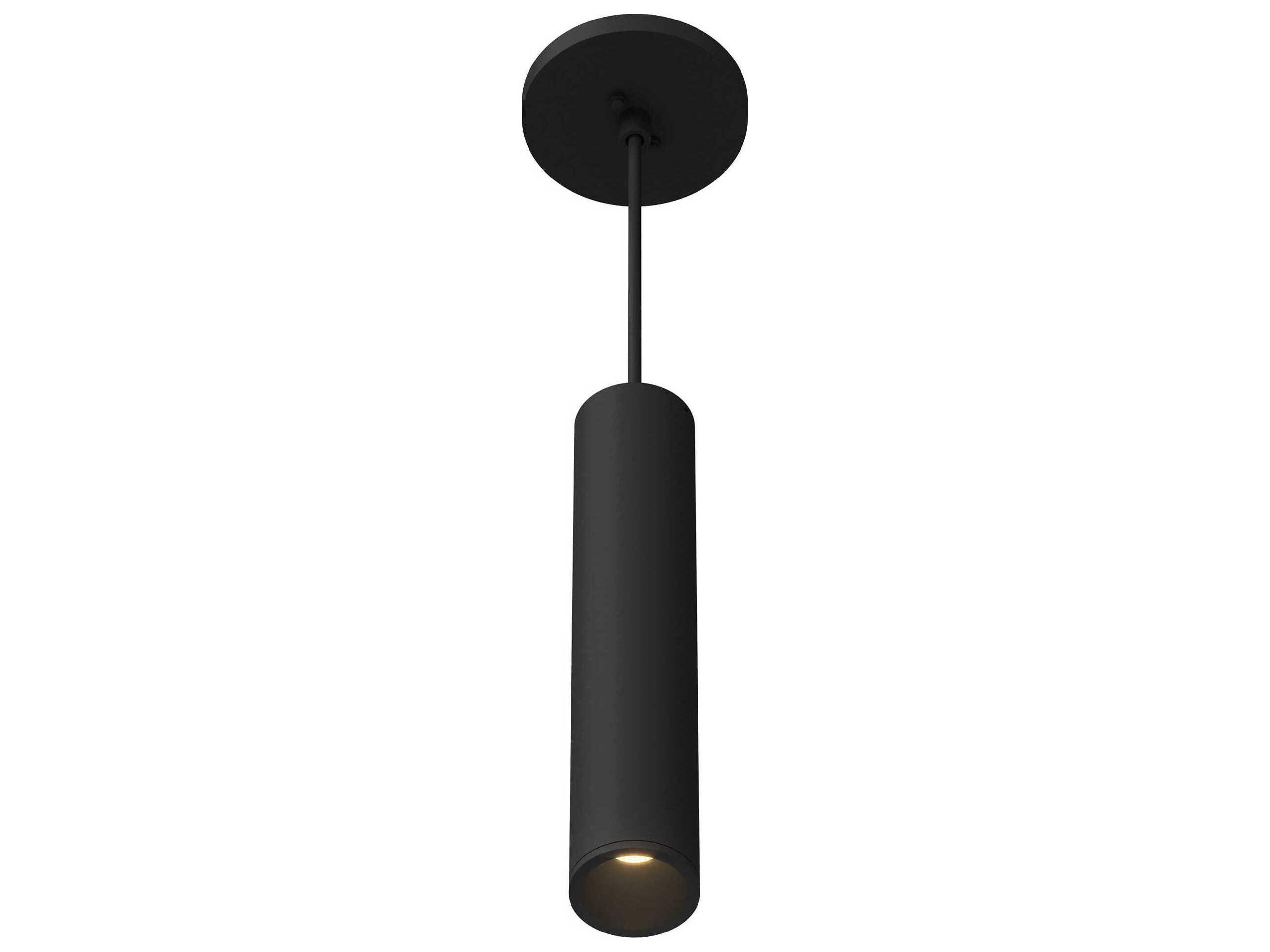 Lorna Black Cylinder Mini Pendant