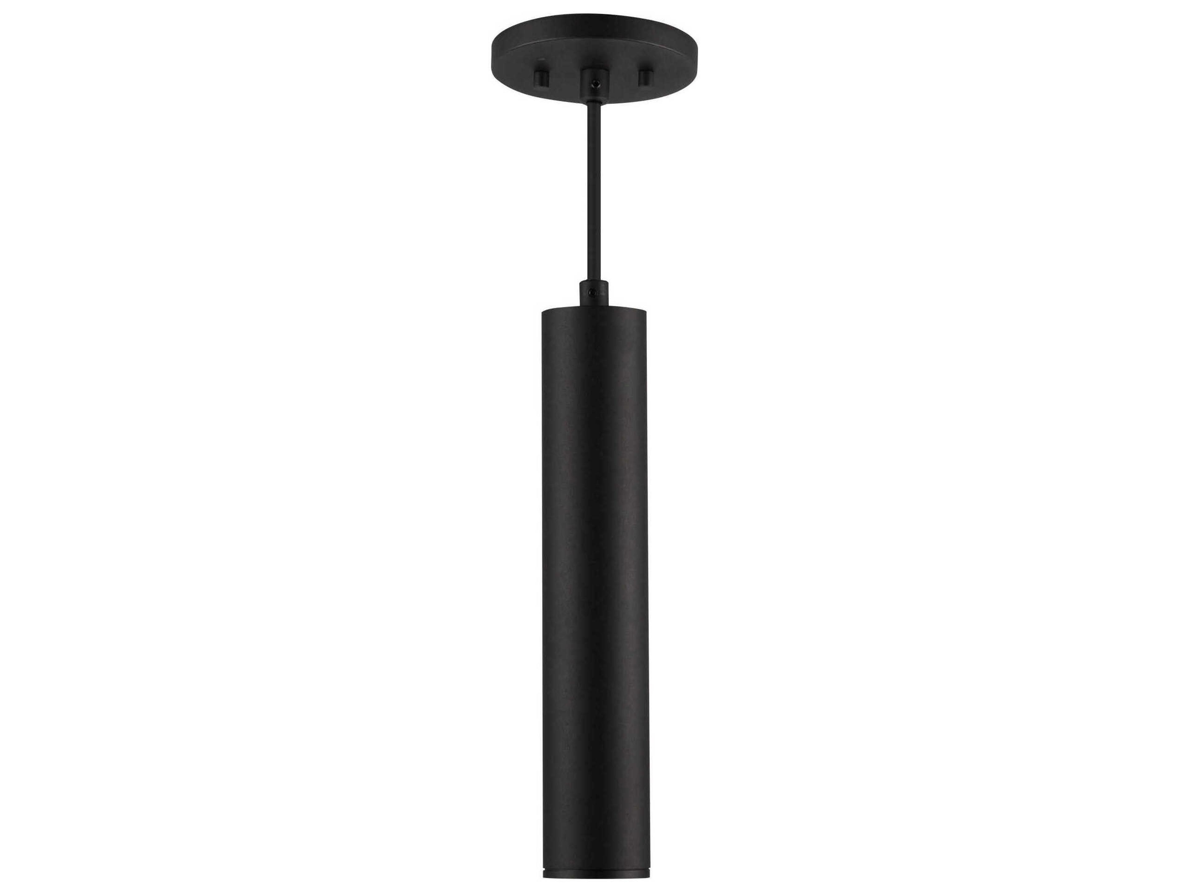 Kuzco Lighting Lorna Black Cylinder Mini Pendant
