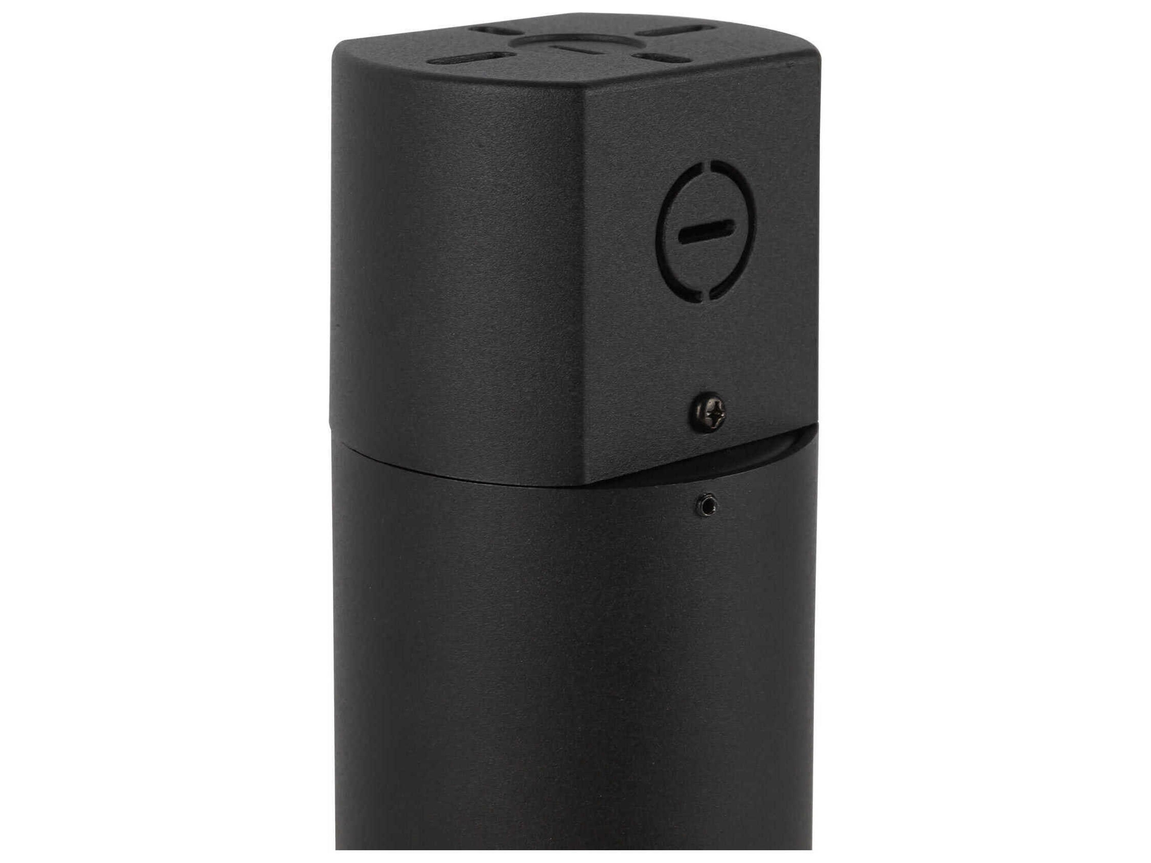 Kuzco Lighting Lorna Black Cylinder Flush Mount