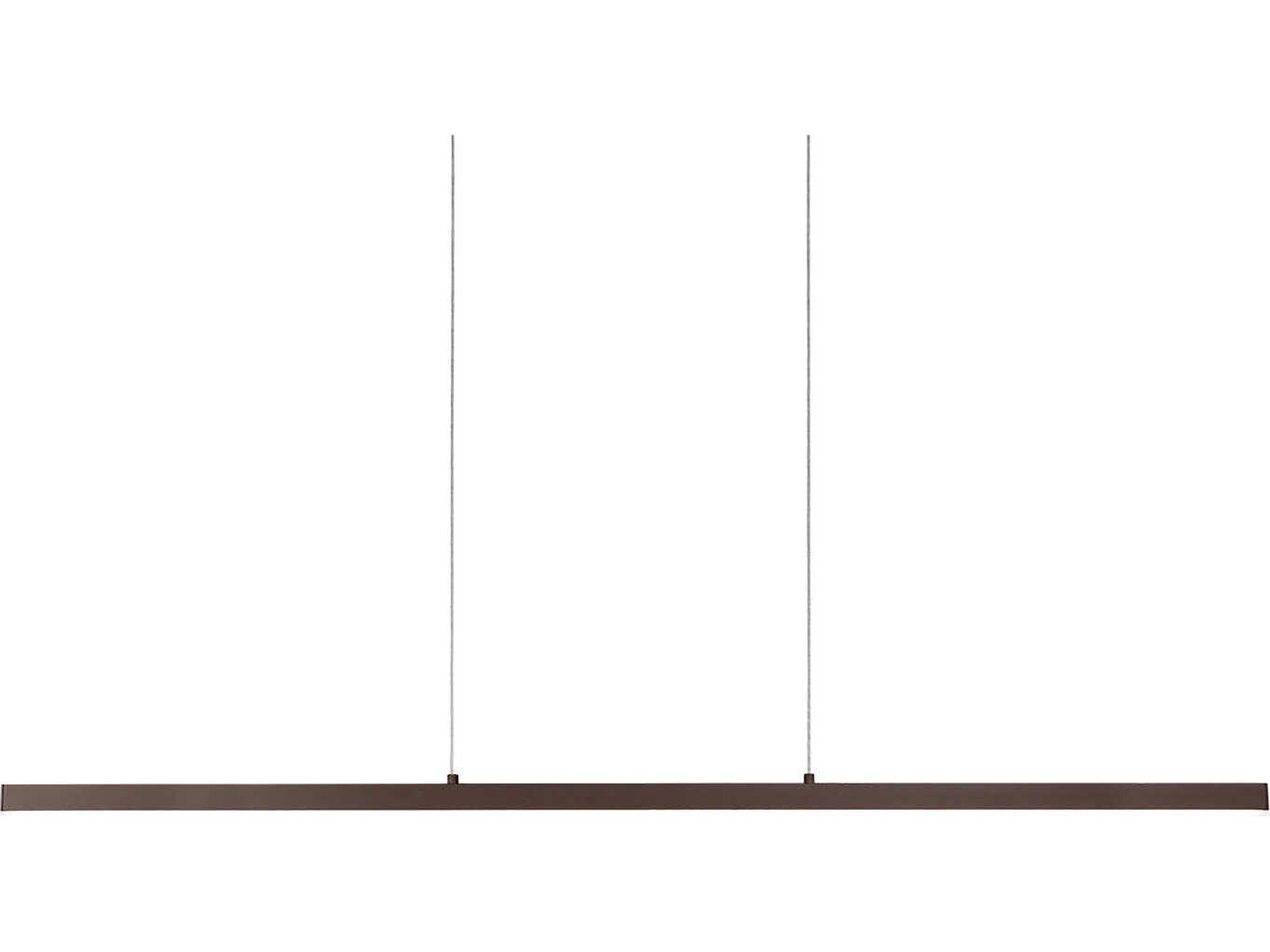 Vega Black Linear Island Pendant