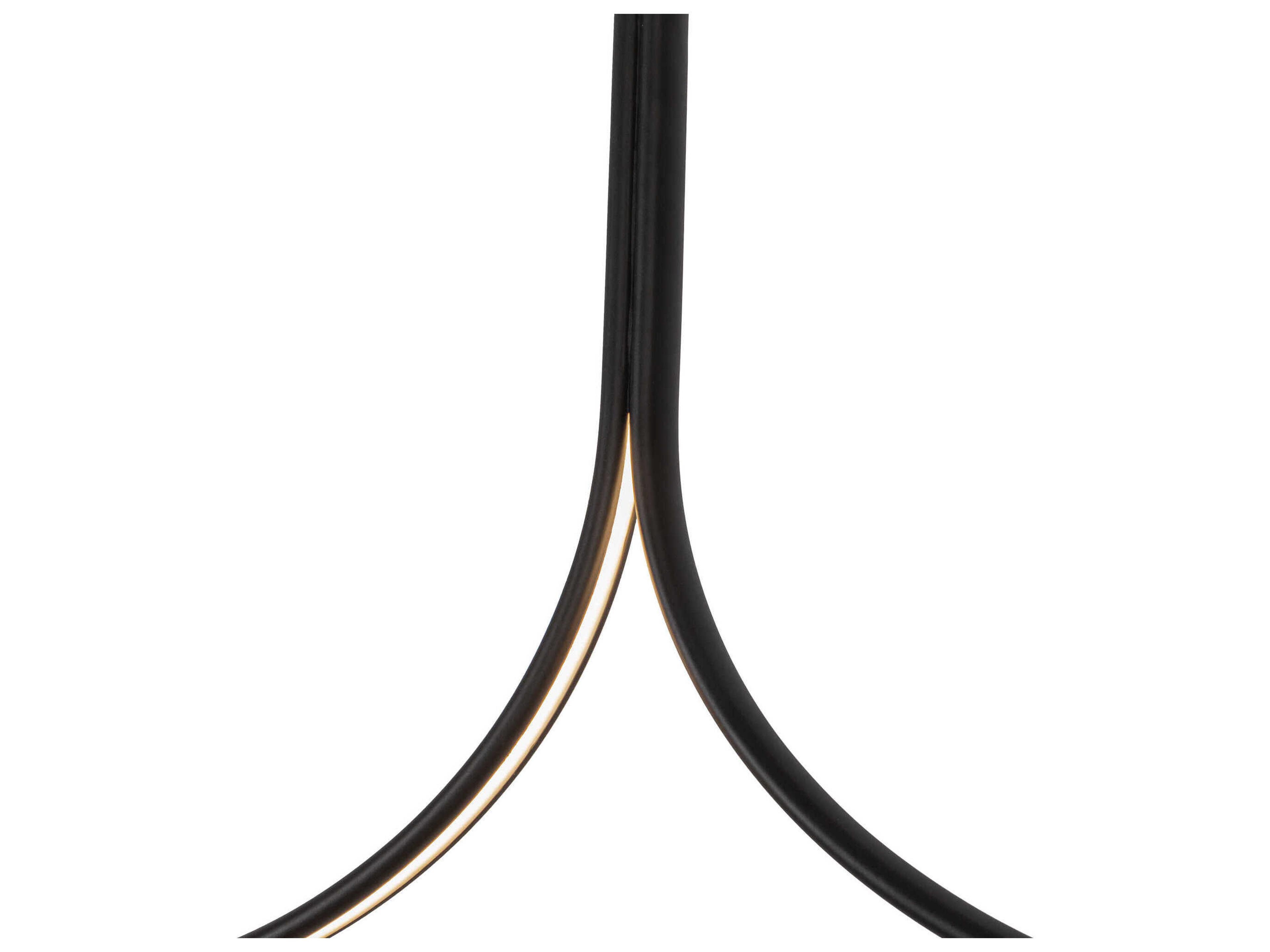 Kuzco Lighting Thread Black Linear Island Pendant