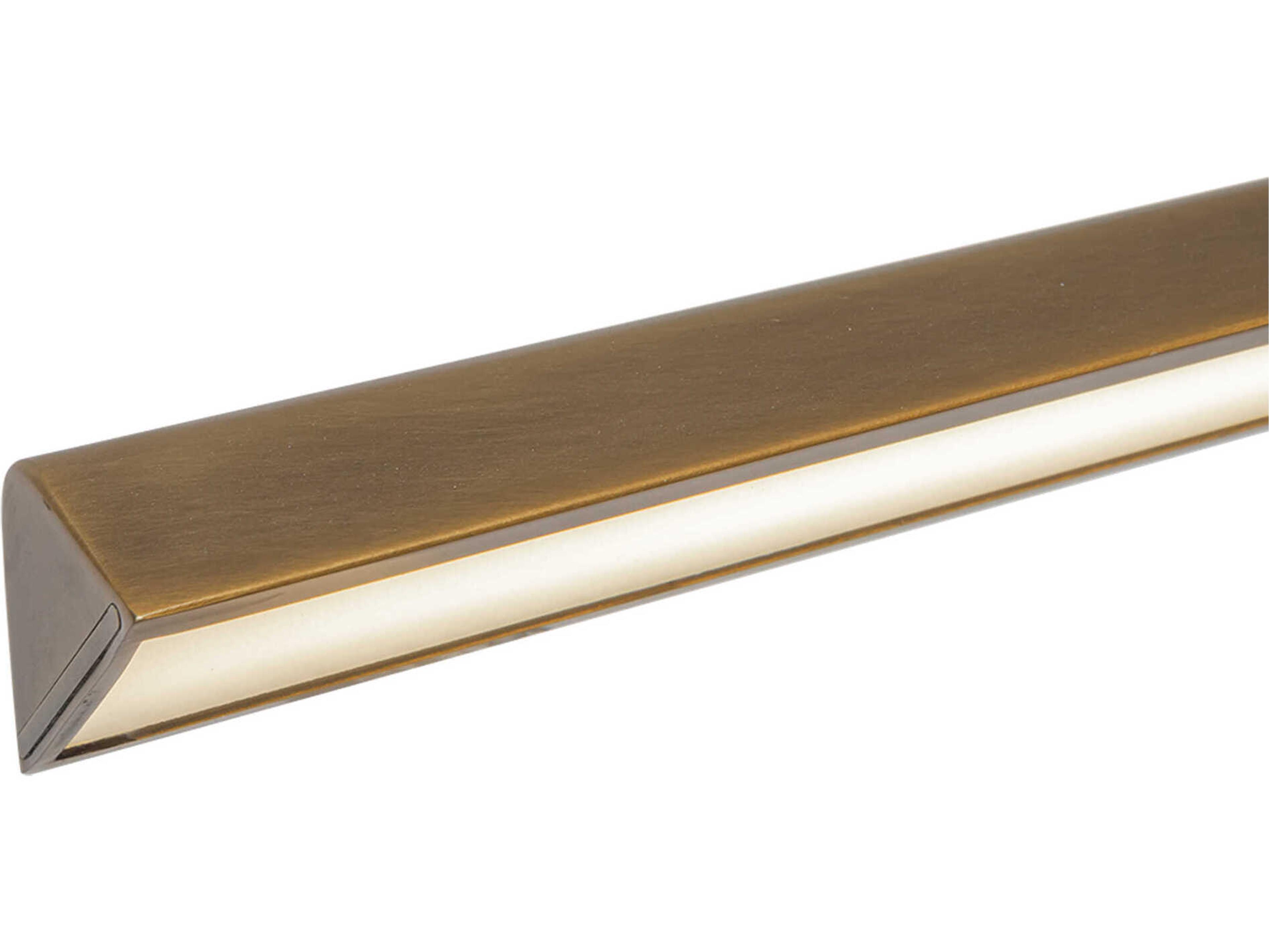 Kuzco Lighting Lex Vintage Brass Linear Pendant