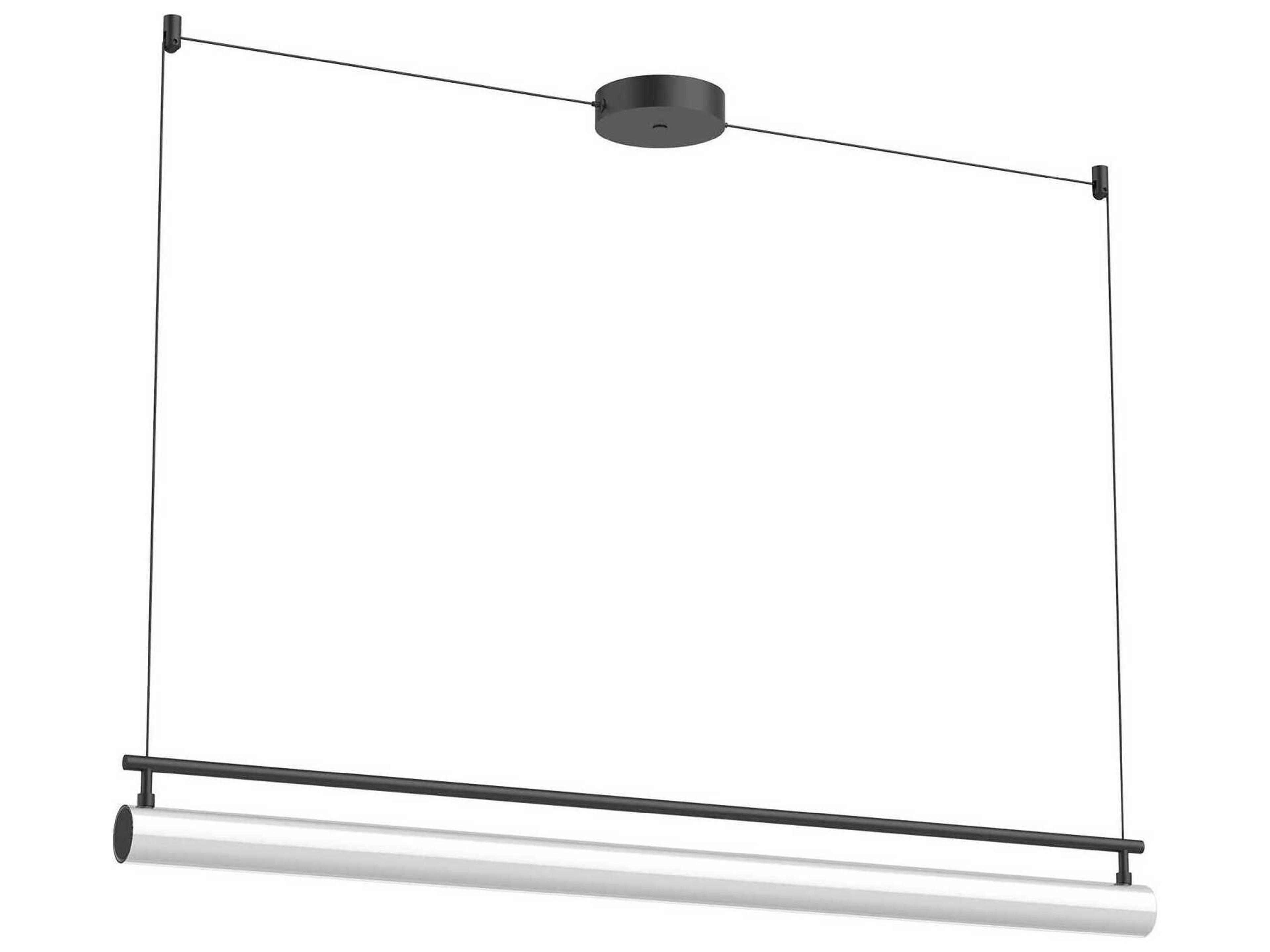 Gramercy Black Linear Island Pendant