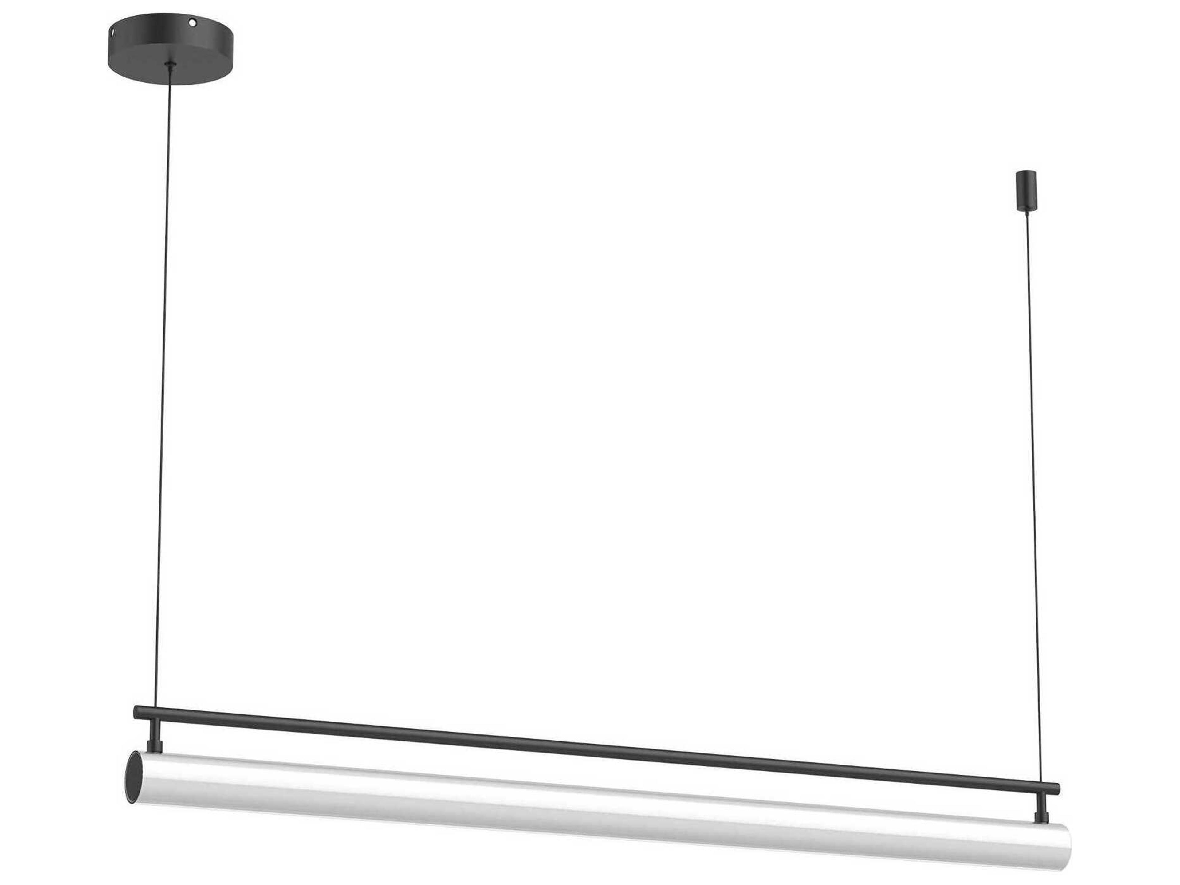 Kuzco Lighting Gramercy Black Linear Island Pendant