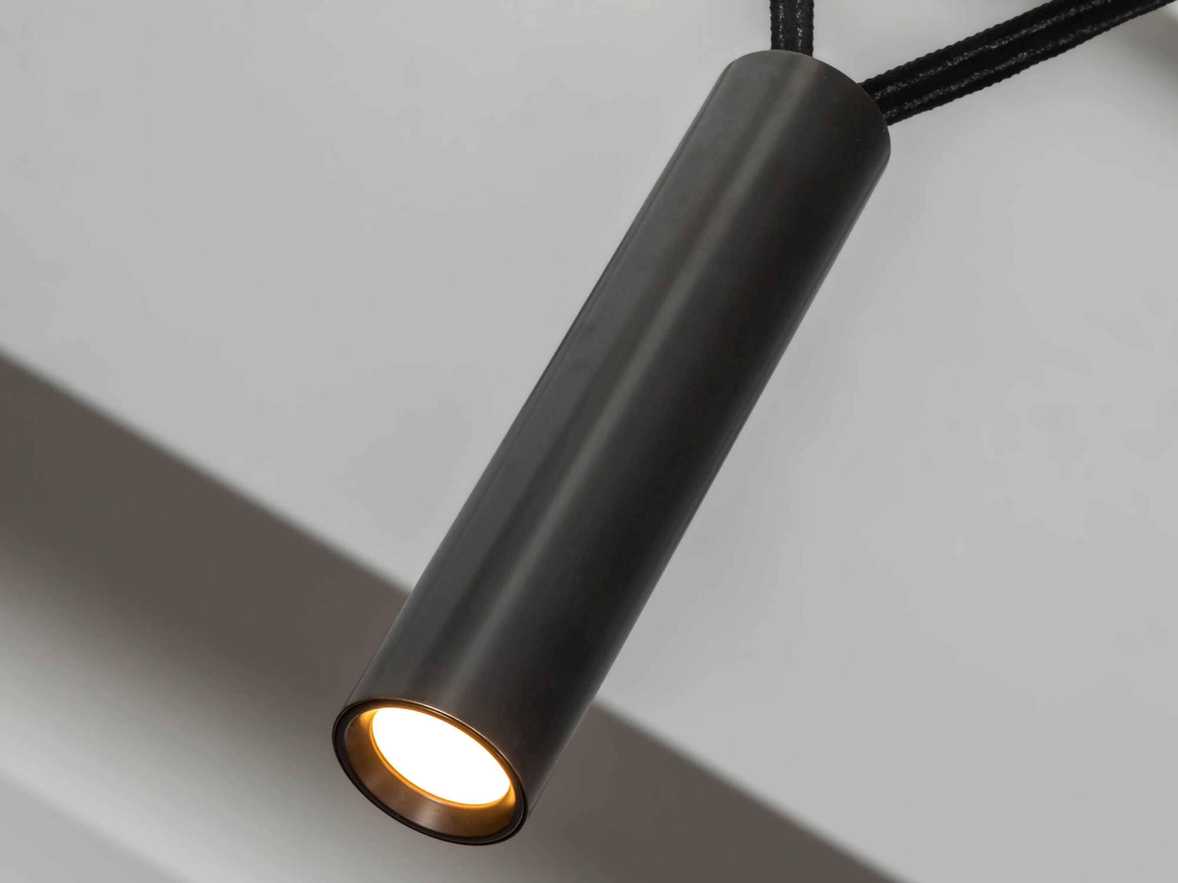 Kuzco Lighting Mason Urban Bronze Linear Island Pendant