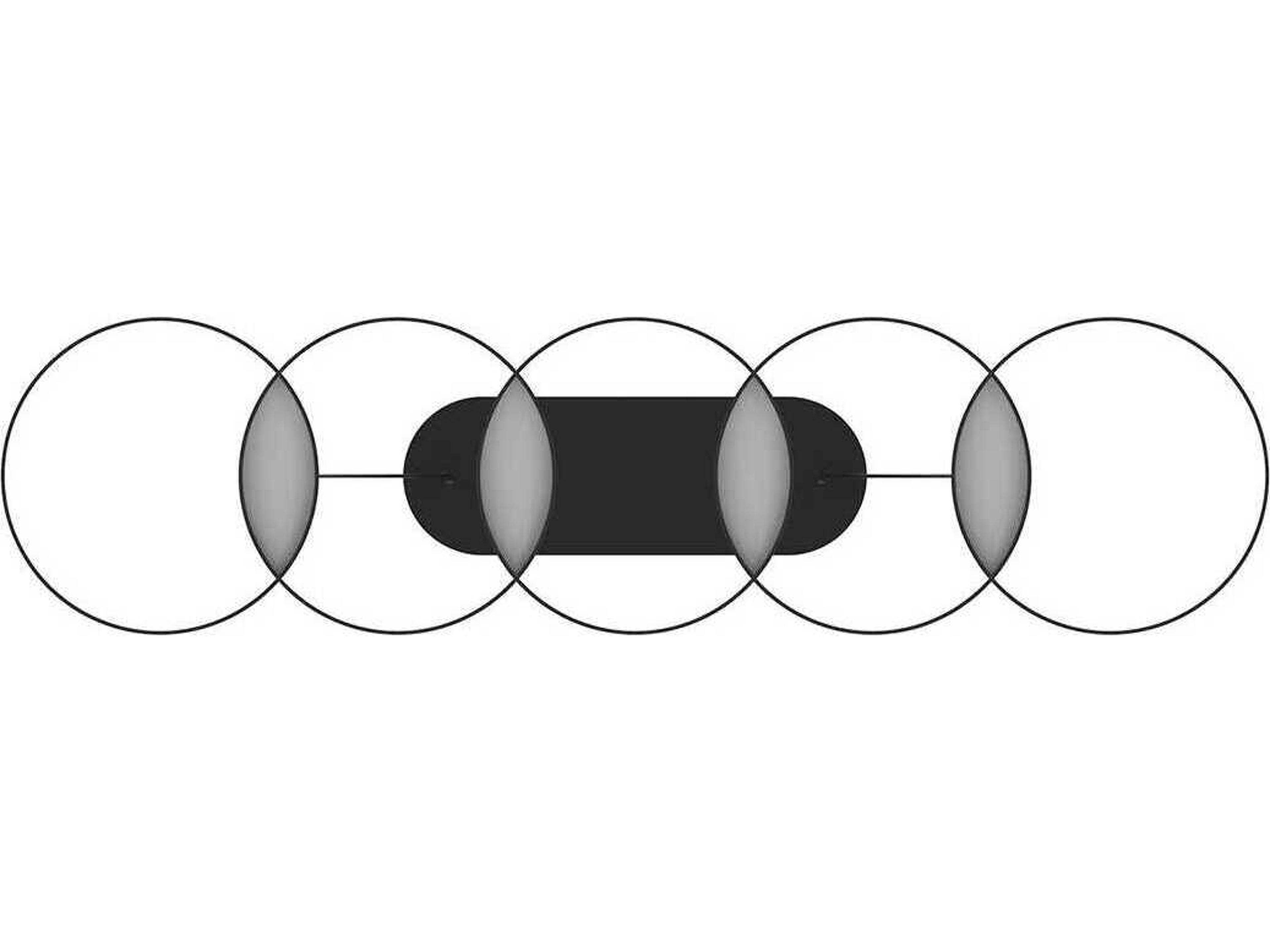 Kuzco Lighting Maestro Black Linear Island Pendant