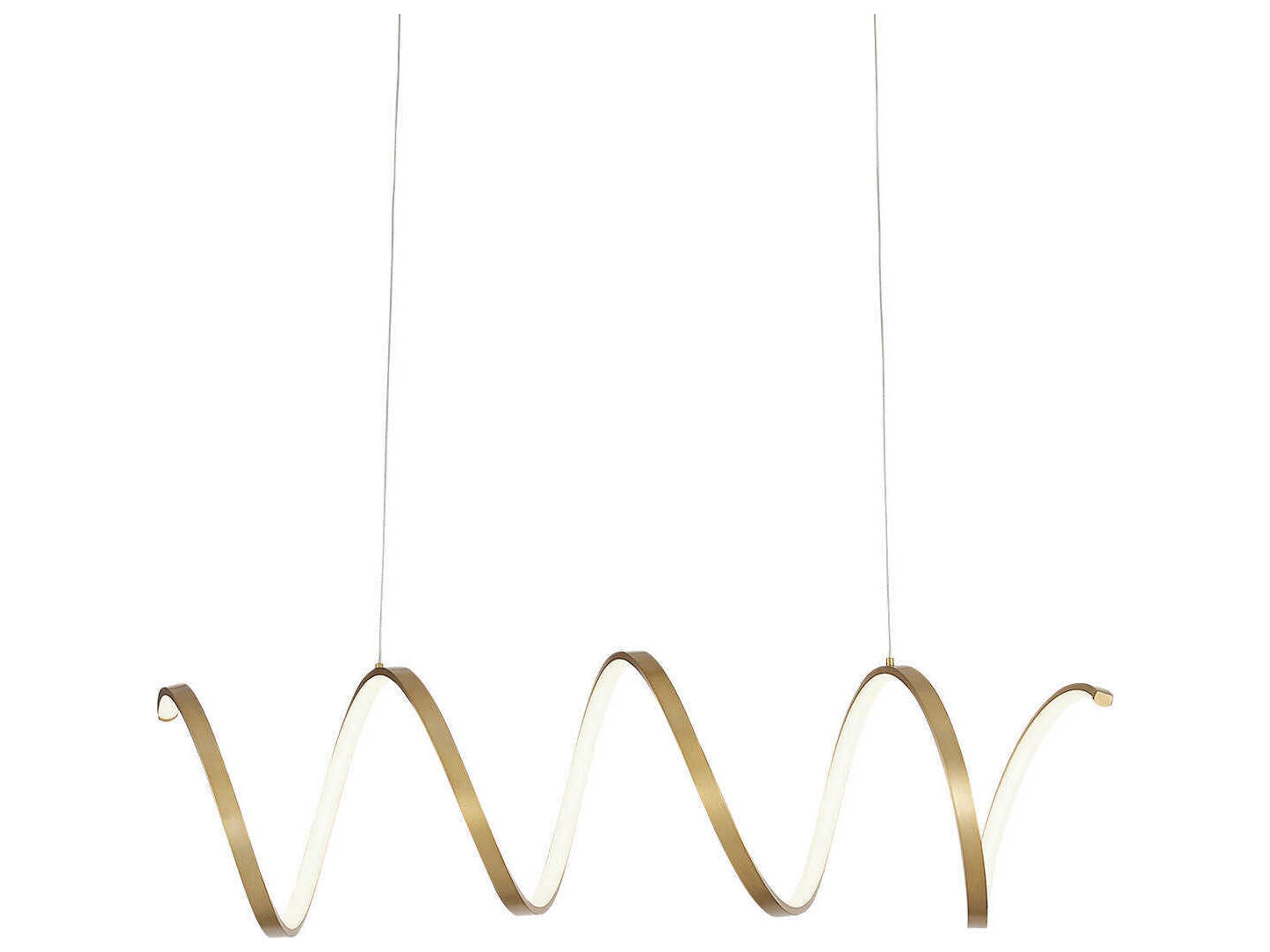 Synergy Antique Brass Island Pendant