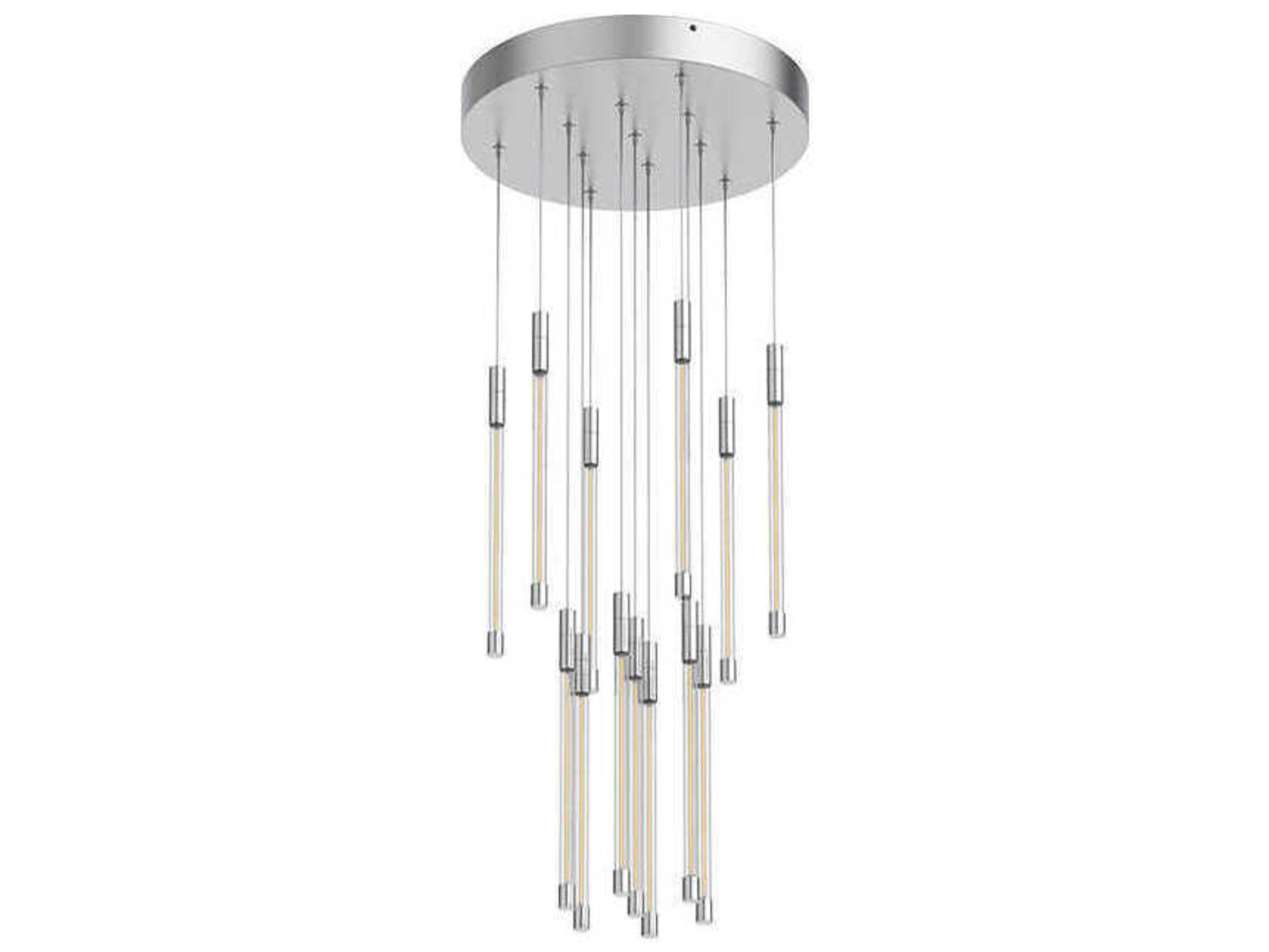 Kuzco Lighting Motif Chrome Linear Pendant