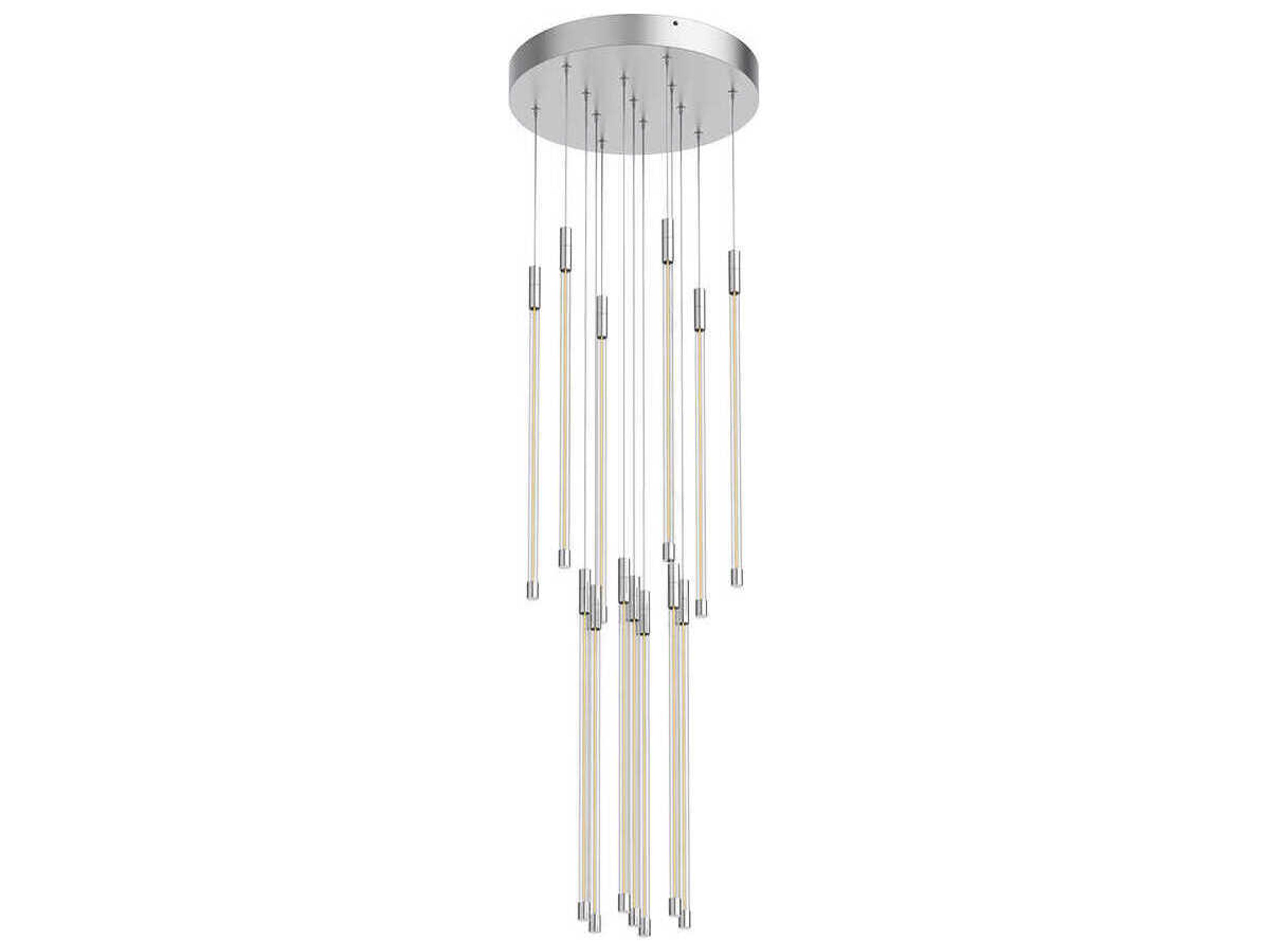 Kuzco Lighting Motif Chrome Linear Pendant