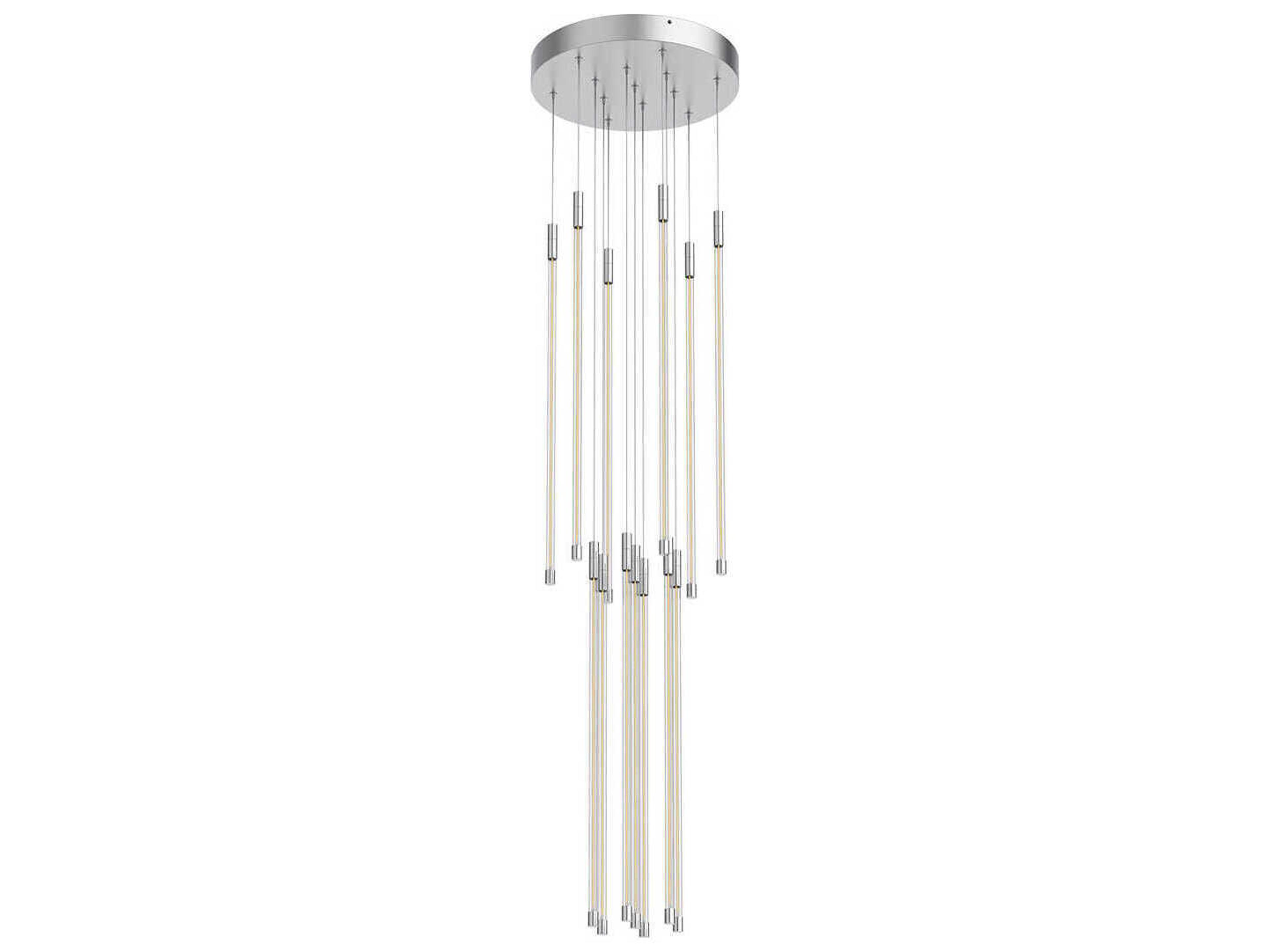 Kuzco Lighting Motif Chrome Linear Pendant