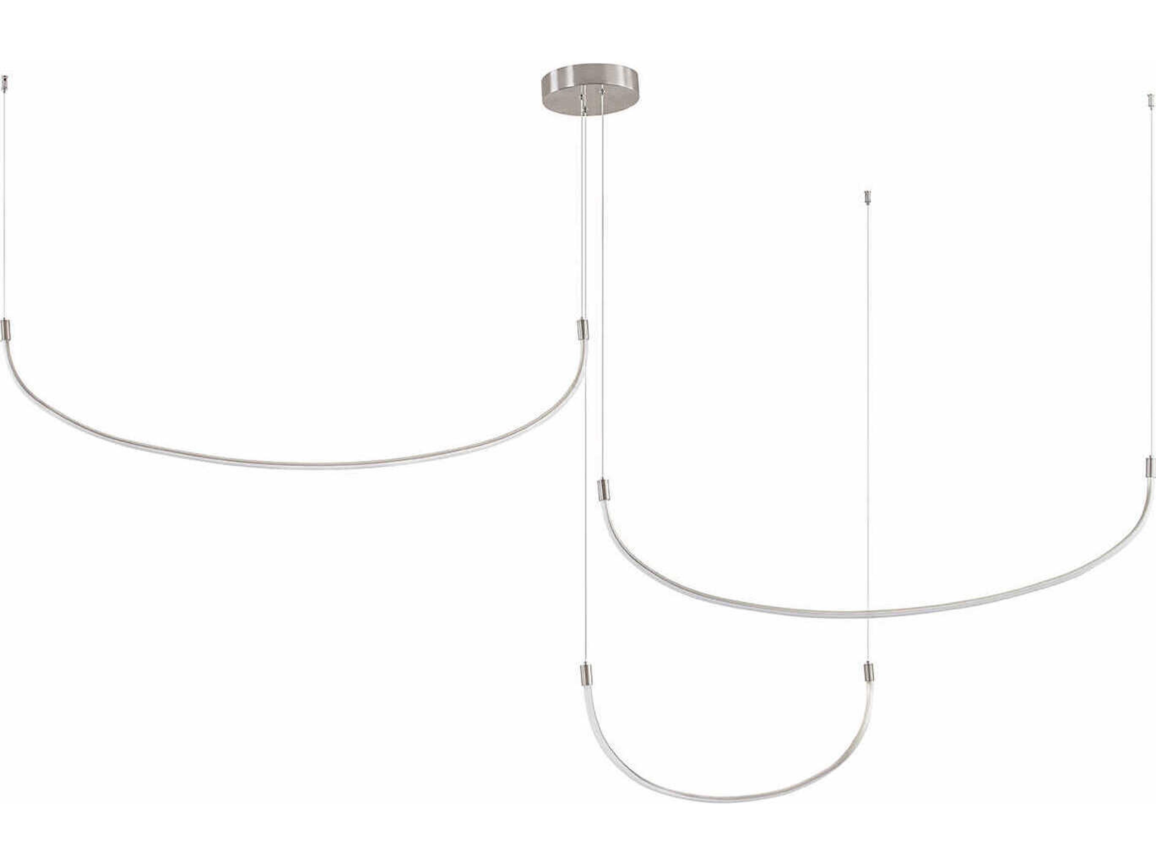 Talis Brushed Nickel Linear Pendant