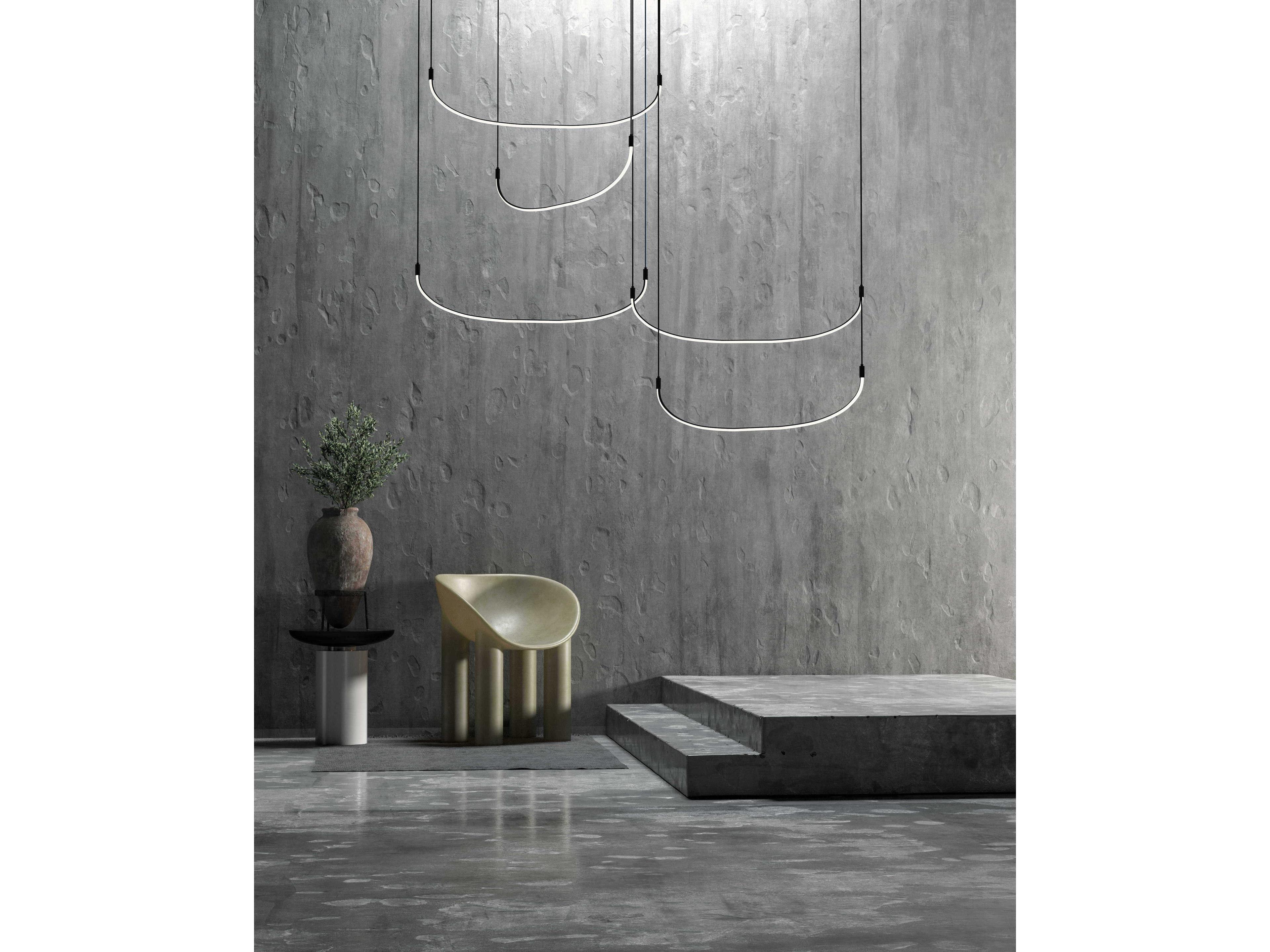 Kuzco Lighting Talis Black Linear Pendant